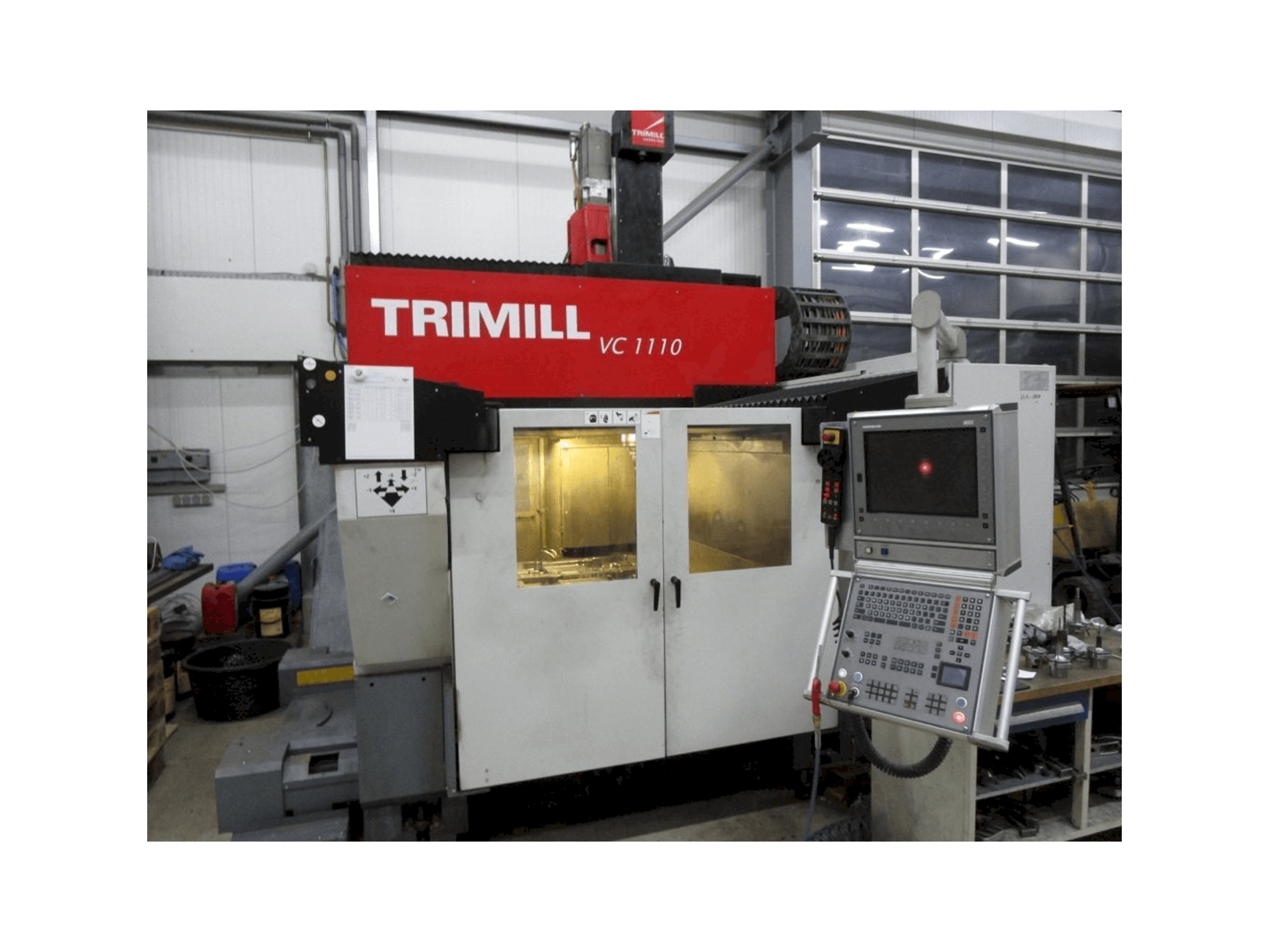 Makine TRIMILL VC1110 - Önden görünüm