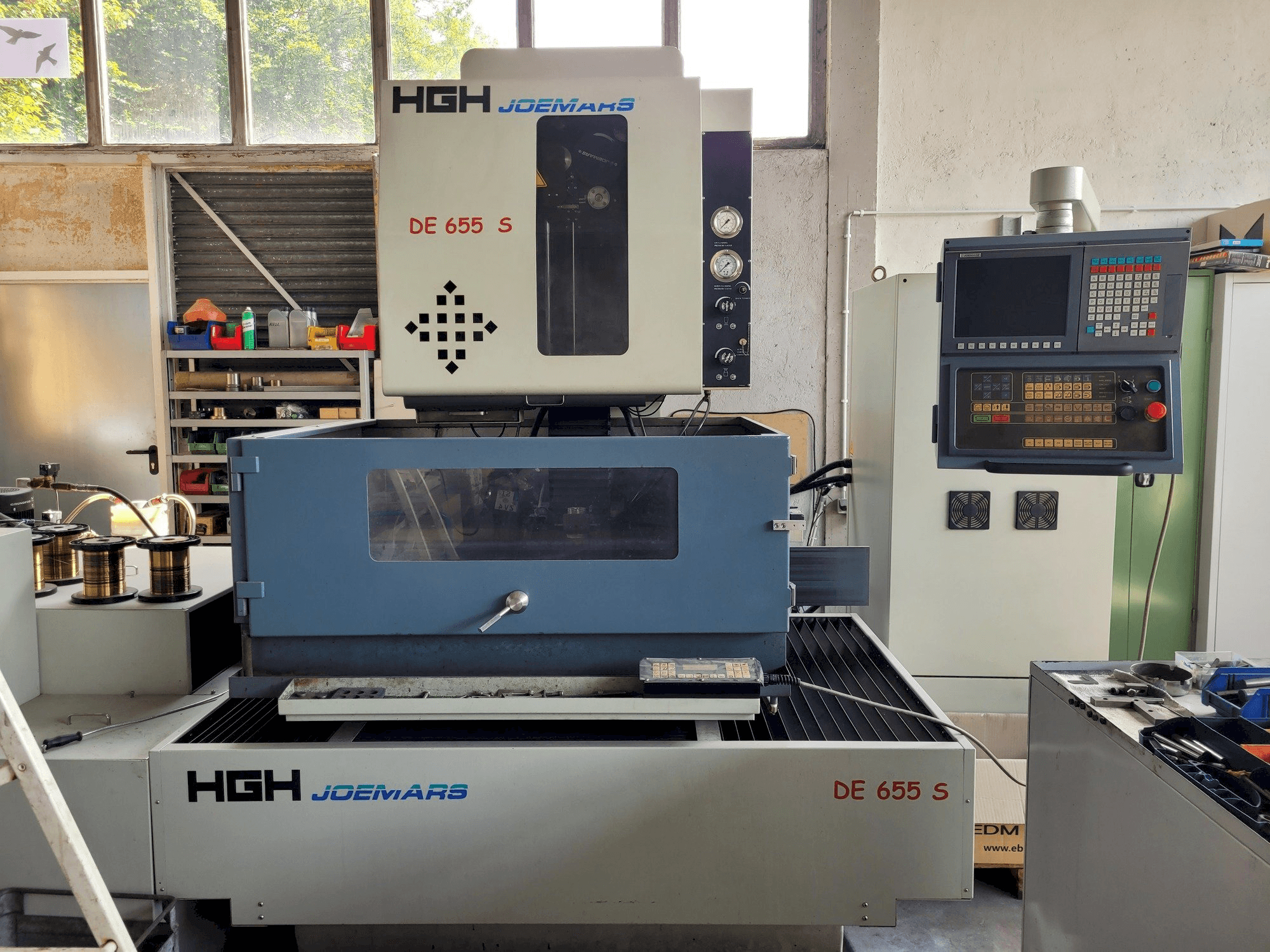 Makine Joemars AWT 655S - Önden görünüm