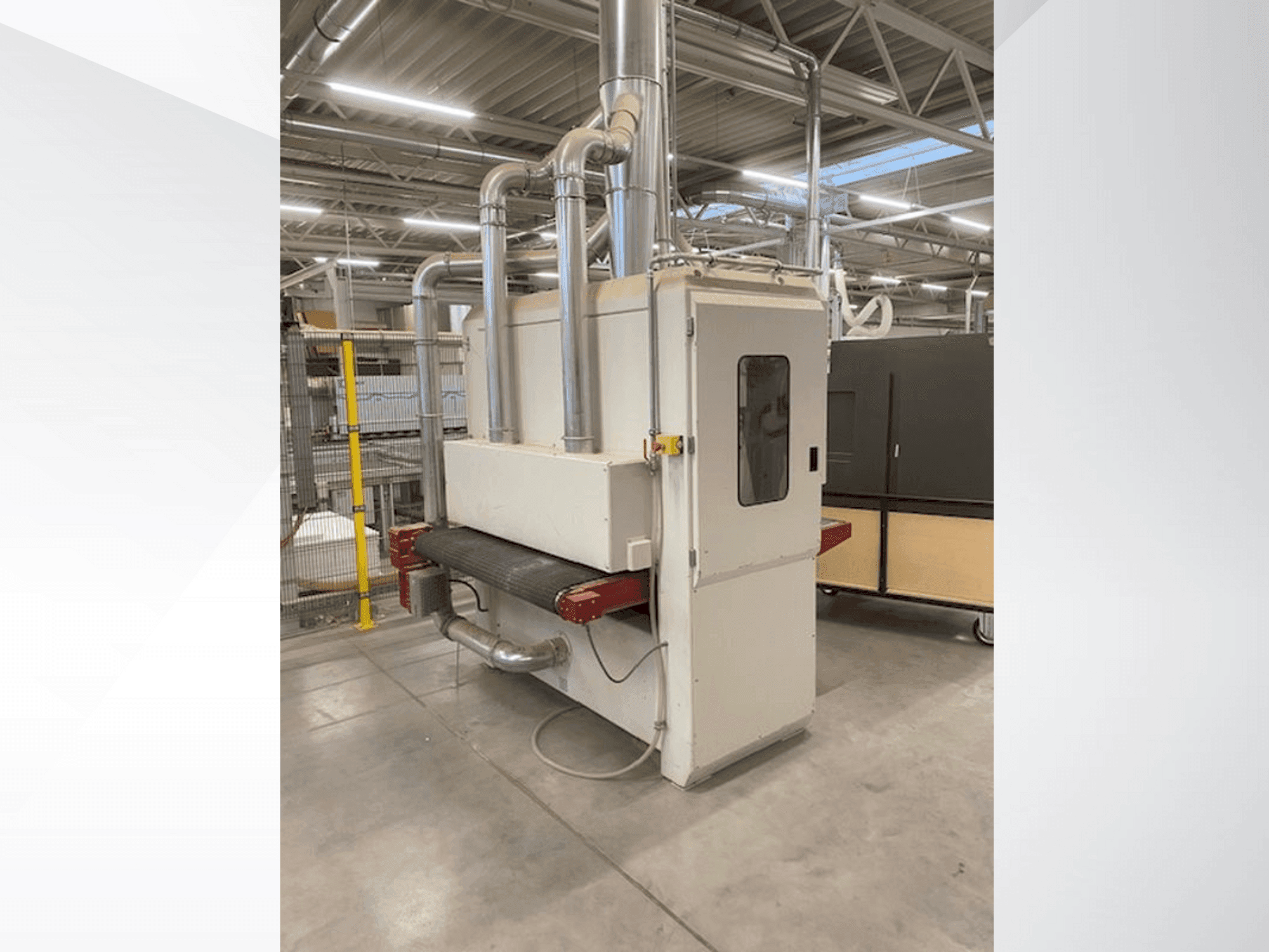 Makine WEBER LCE-2000-S-S1350 - Önden görünüm