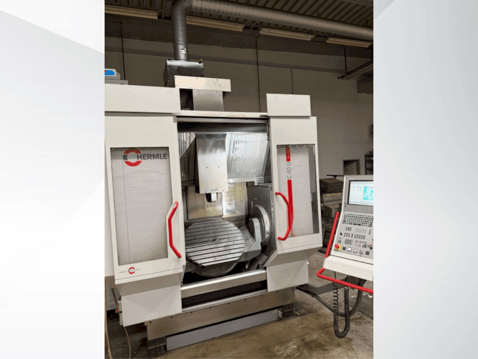 Makine HERMLE C40 Dynamic - Önden görünüm