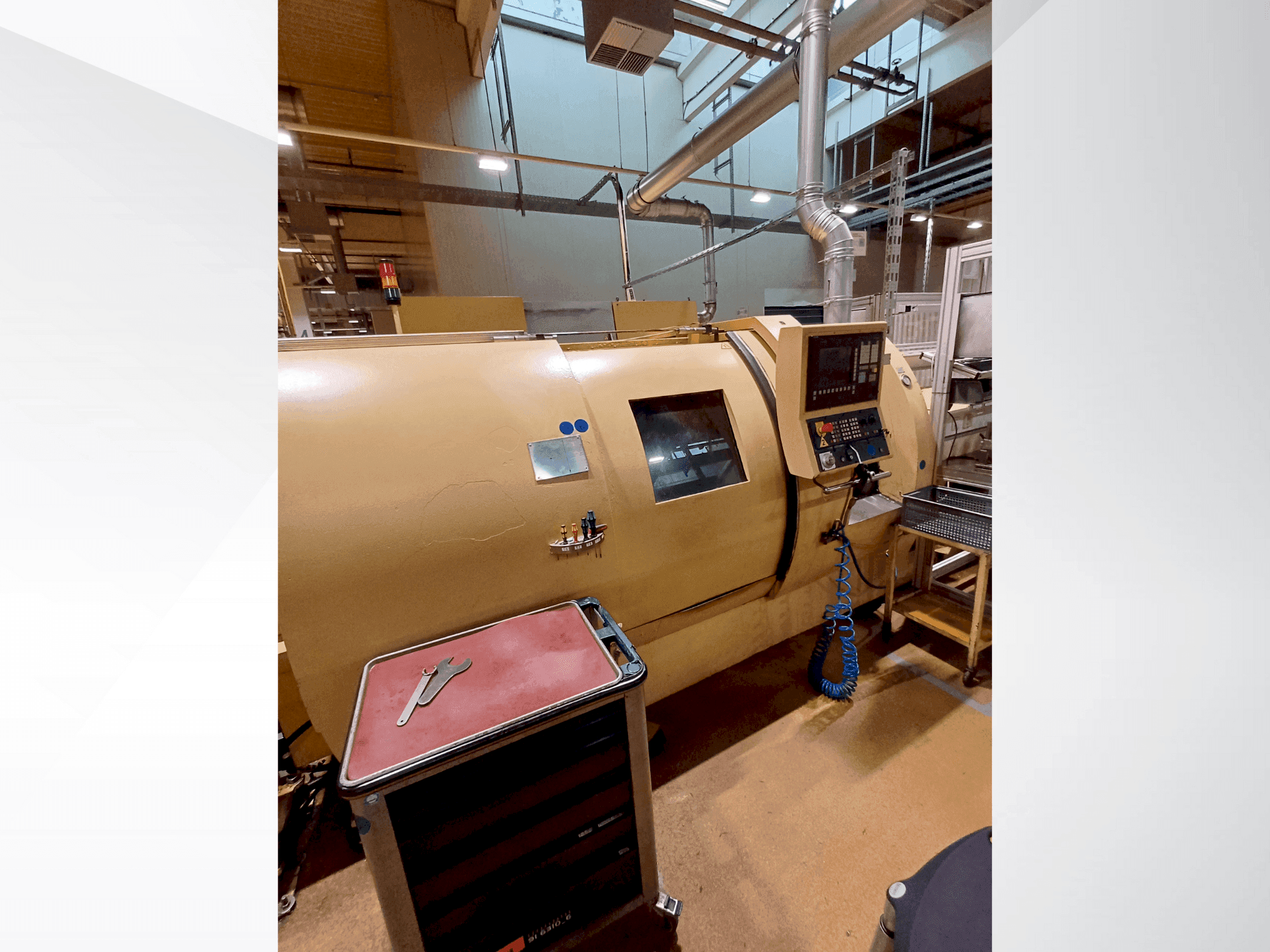 Makine TRENS SBL500 CNC - Önden görünüm