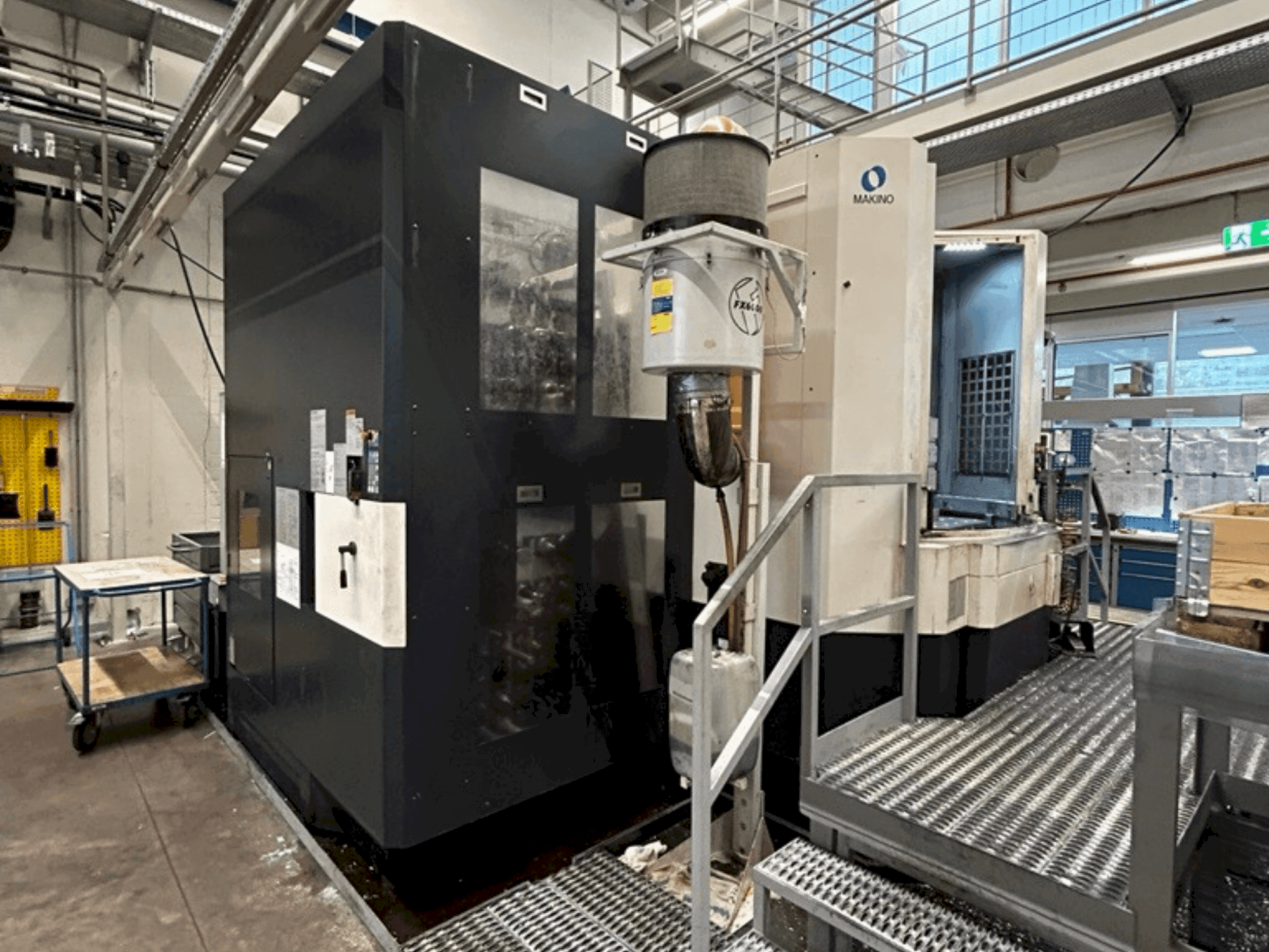 Makine Makino a81 - Önden görünüm