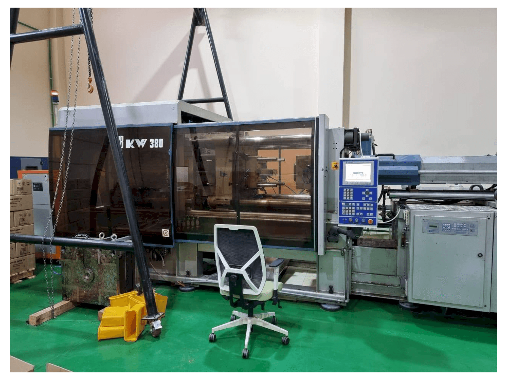 Makine BMB KW380/3450 - Önden görünüm