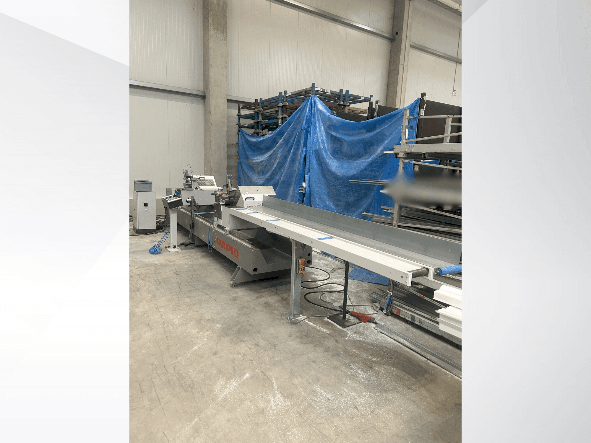 Makine RAPID DGL 200-E - Önden görünüm