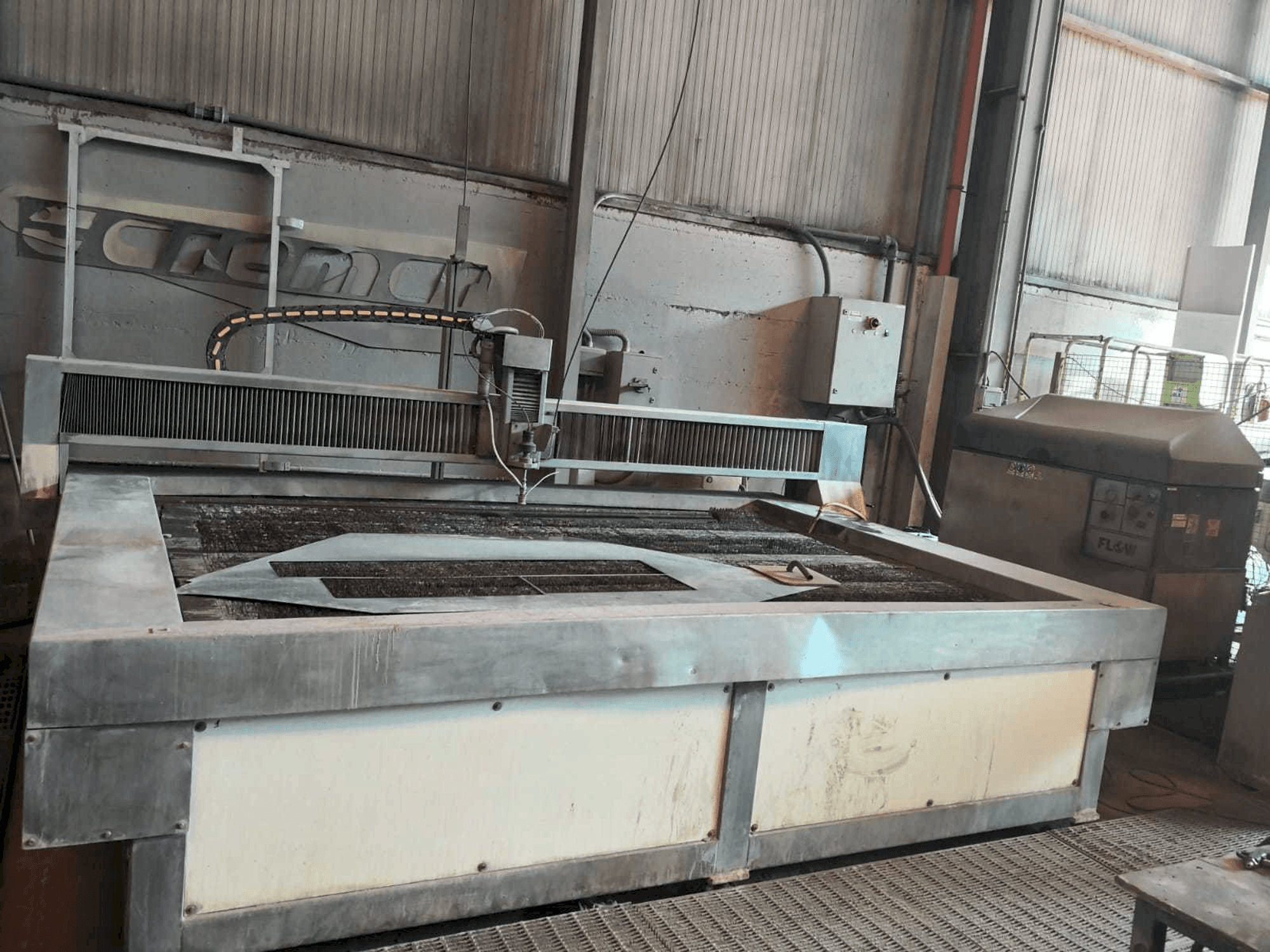 Makine Flow 7xs 55 - Önden görünüm