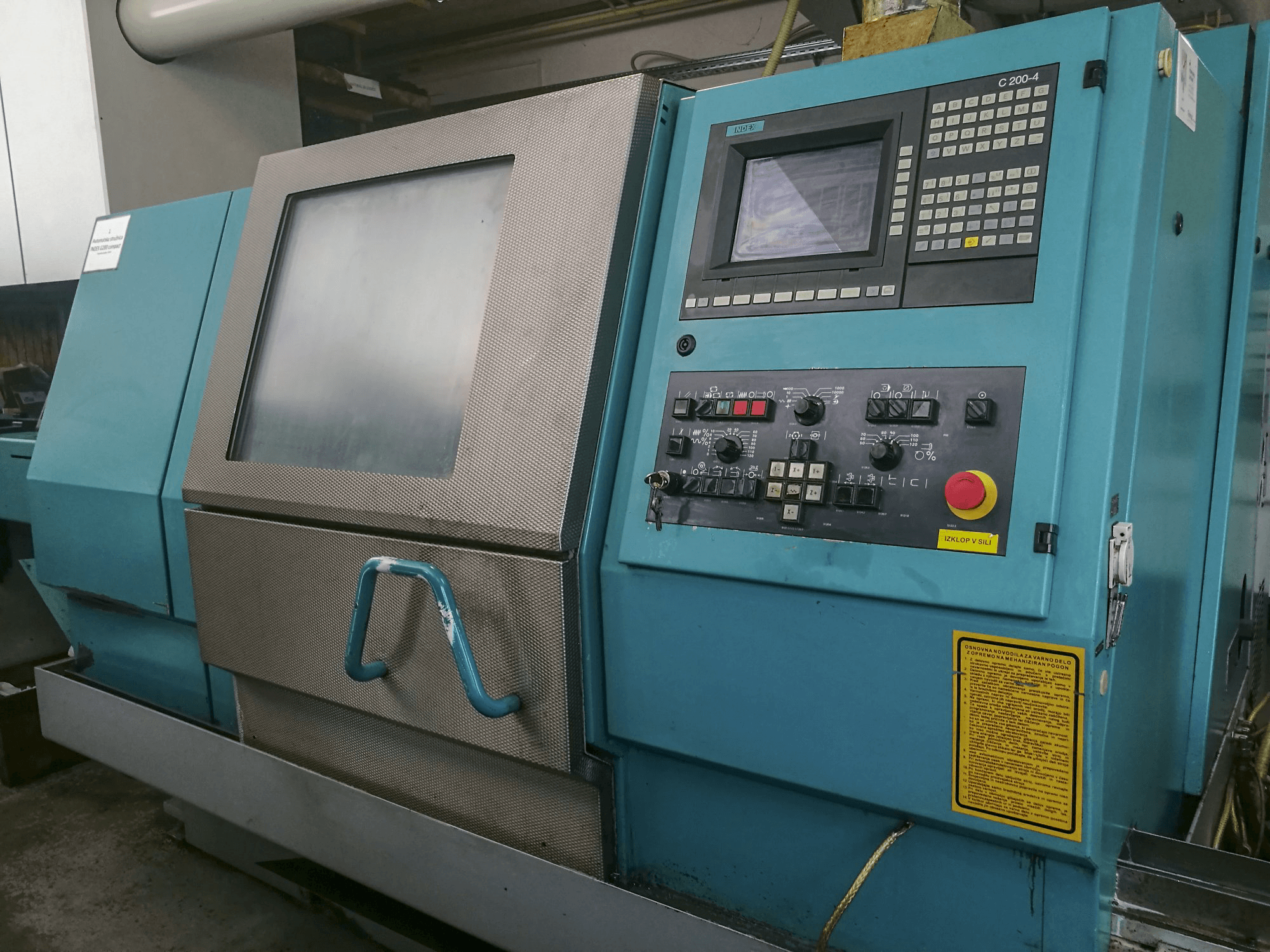 Makine Index - Önden görünüm G200 Compact