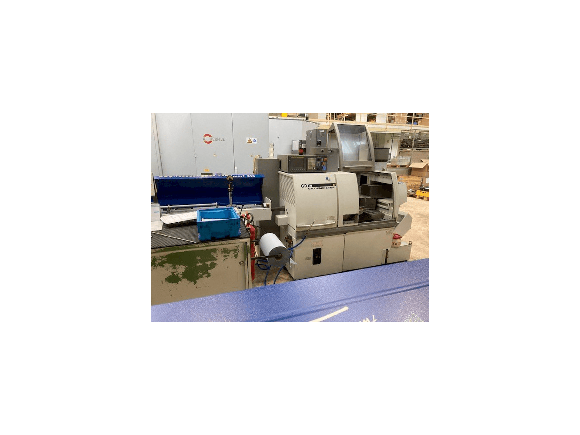 Makine Gildemeister GD 16 - Önden görünüm