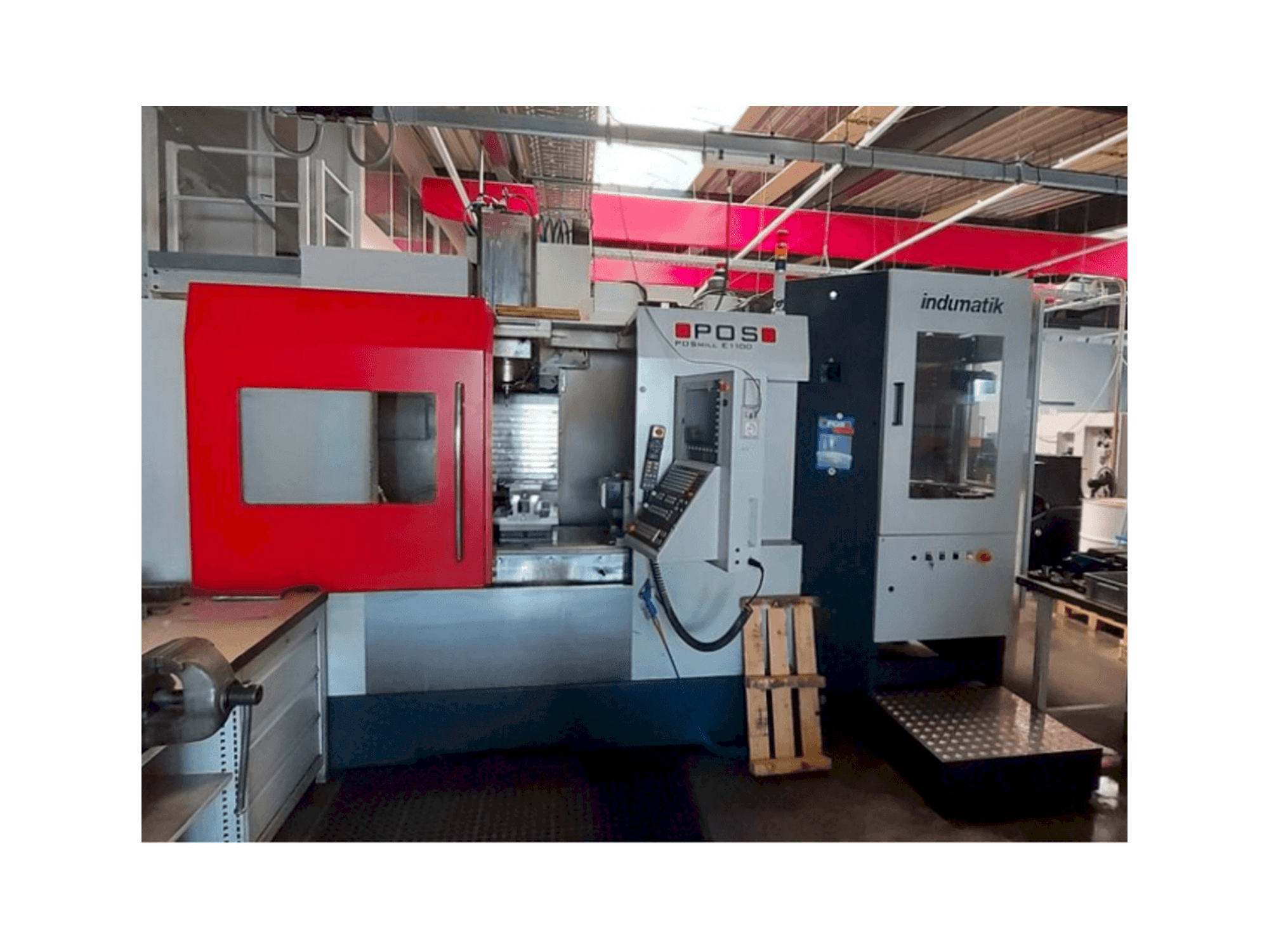 Makine POSmill POS E1100 - Önden görünüm