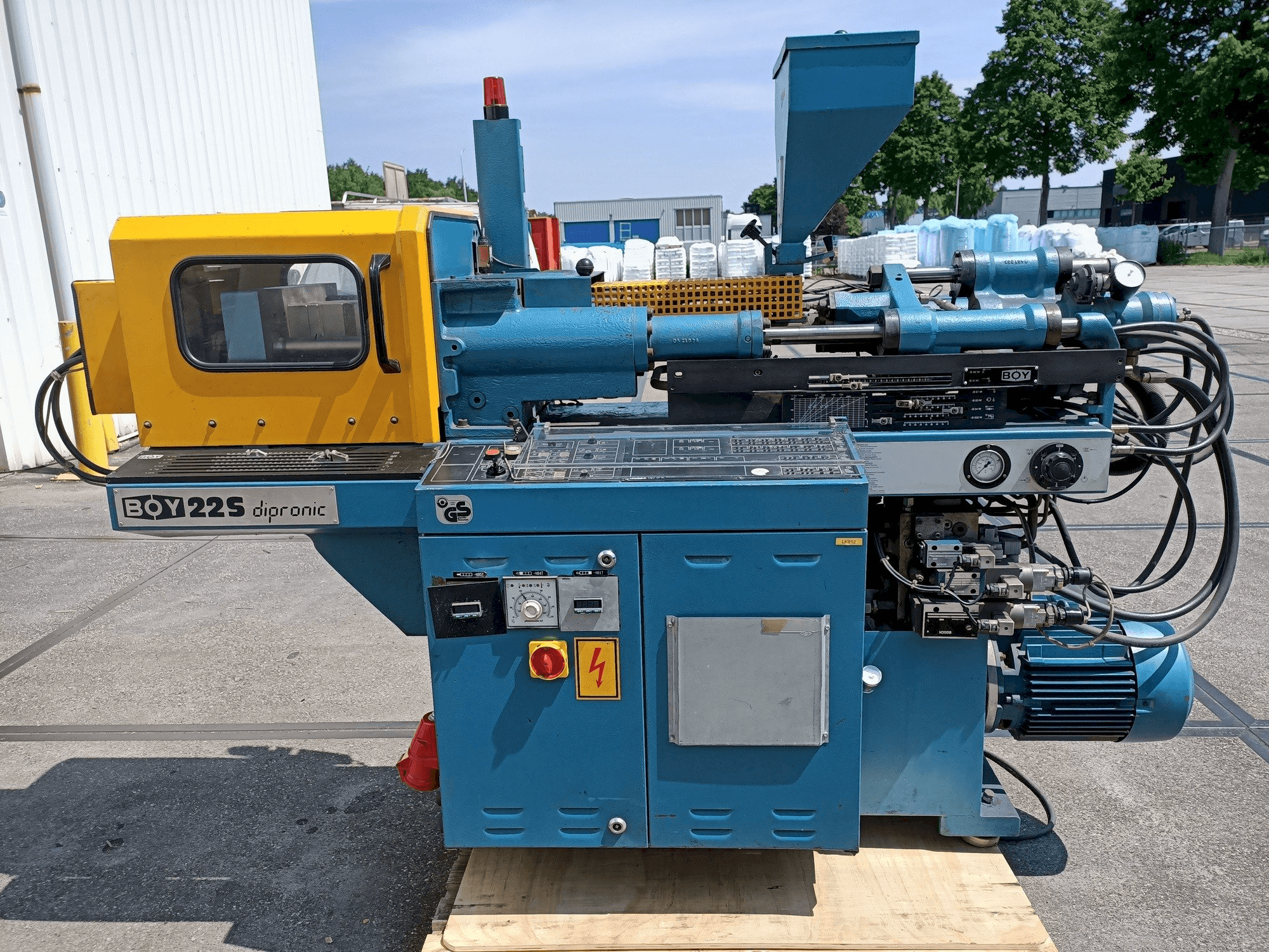 Makine BOY 22S dipronic - Önden görünüm