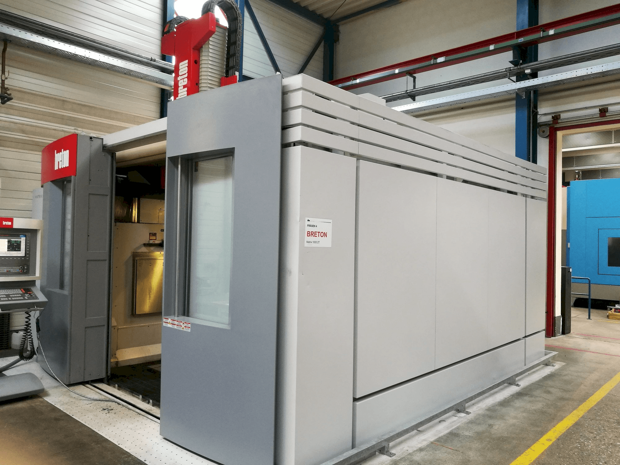 Makine Breton Matrix 1000 2T DY - Önden görünüm