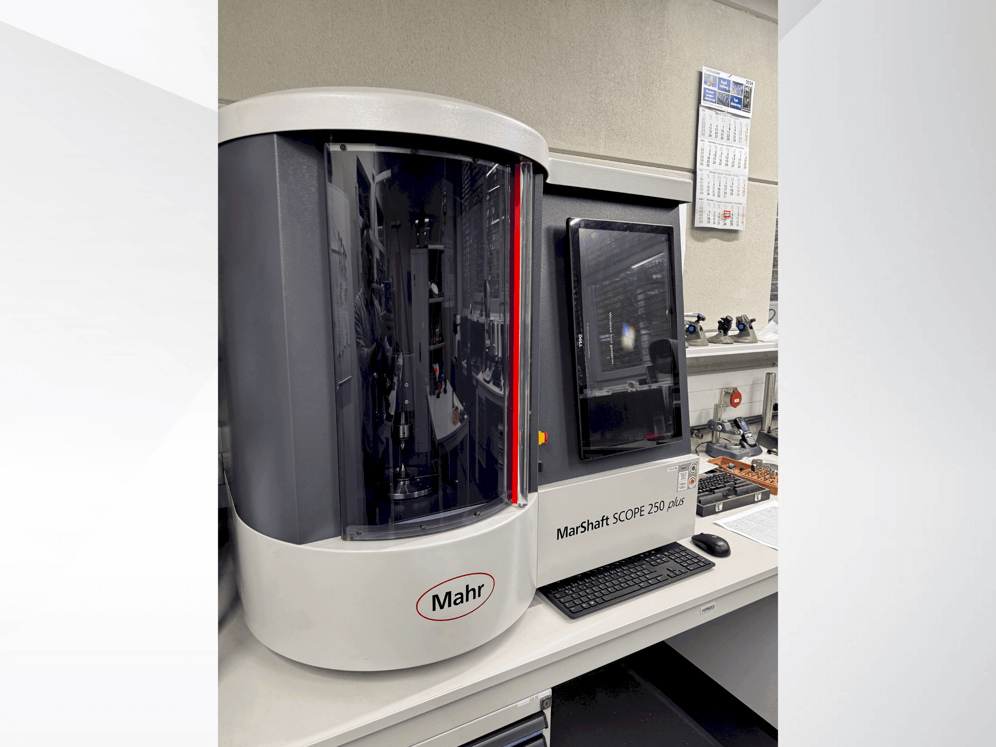 Makine MAHR MahrShaft SCOPE 250 plus - Önden görünüm