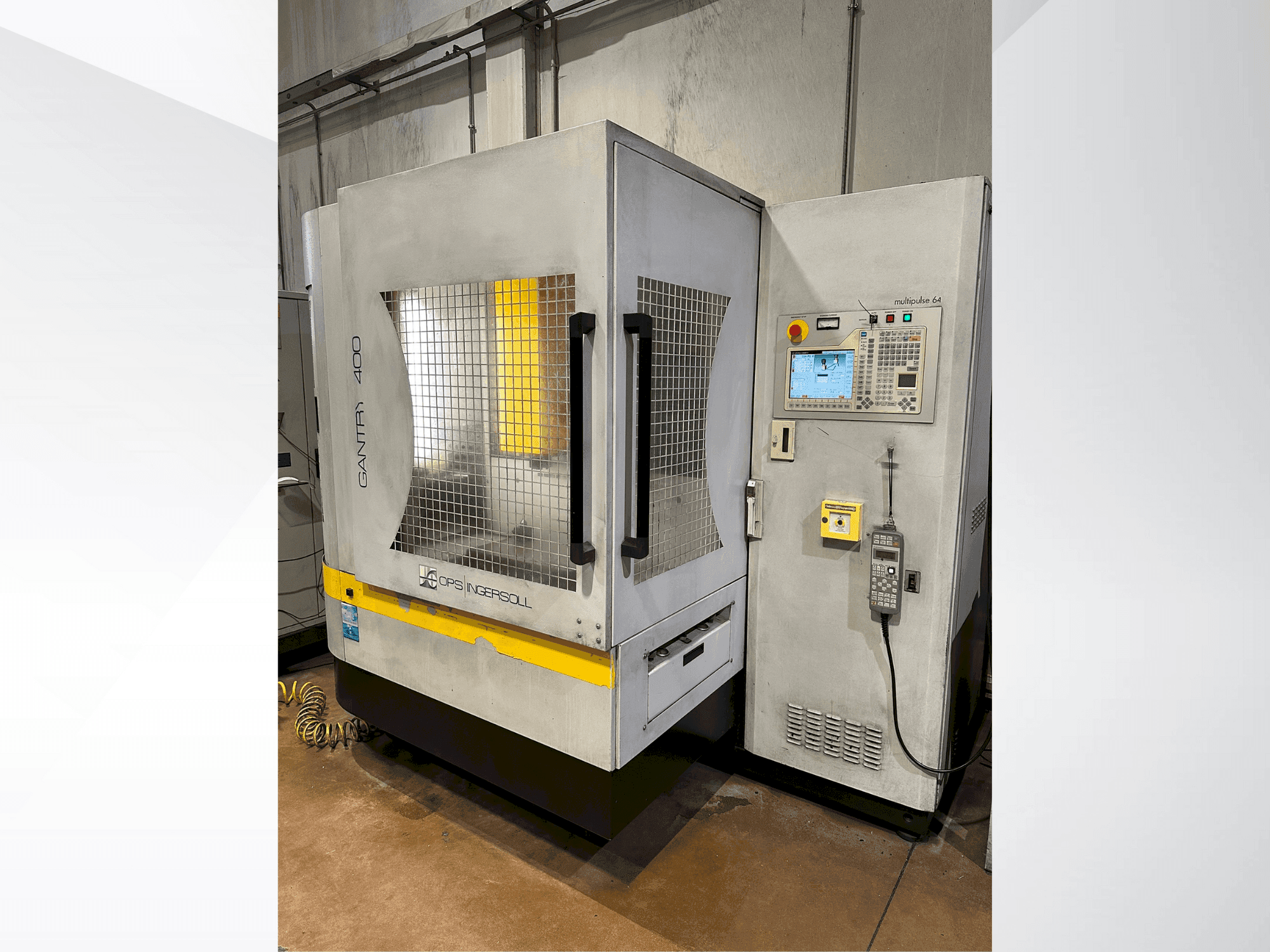 Makine INGERSOLL Gantry 400 - Önden görünüm