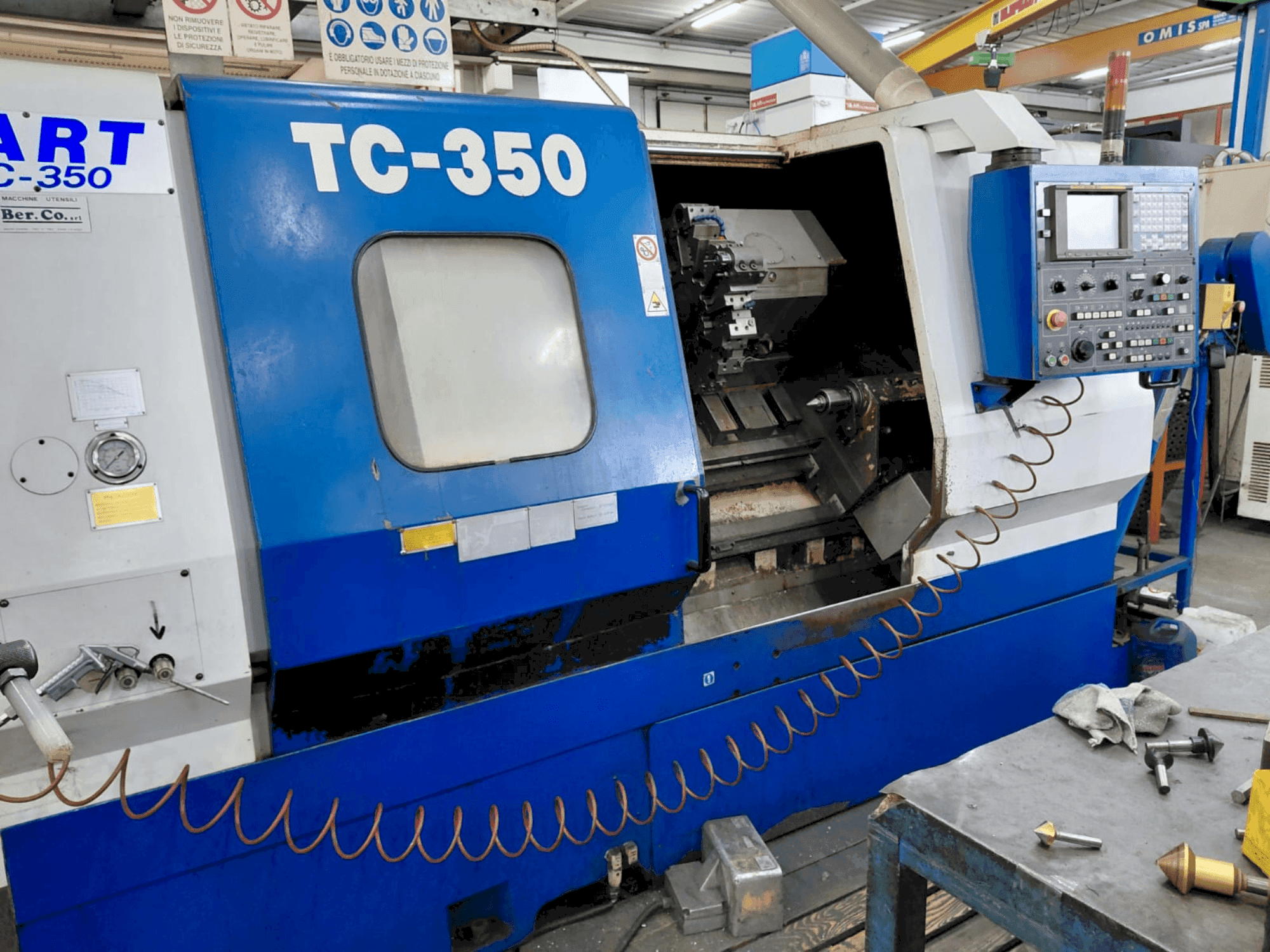 Makine DART TC350 - Önden görünüm