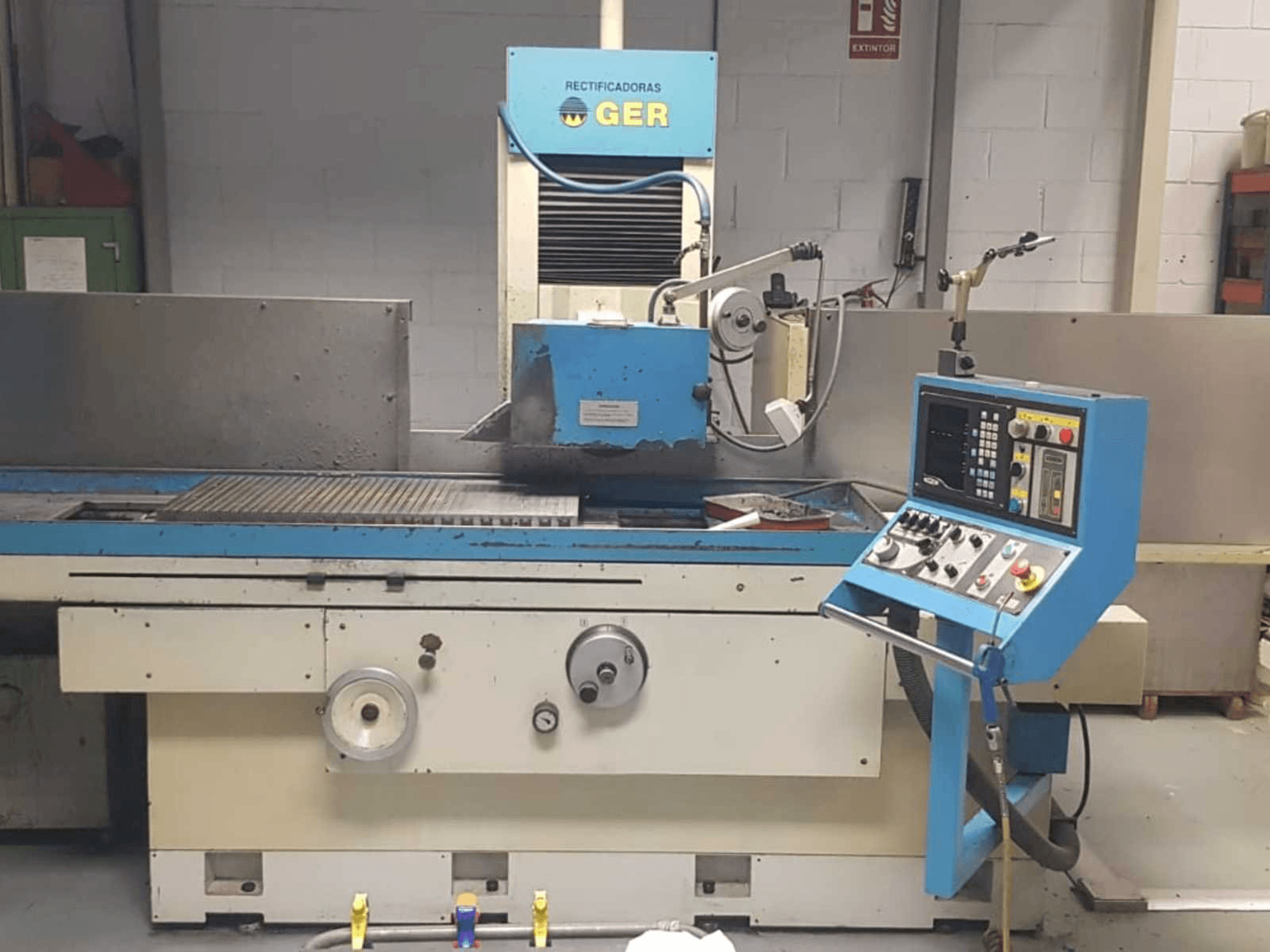 Makine GER S-100/50 - Önden görünüm