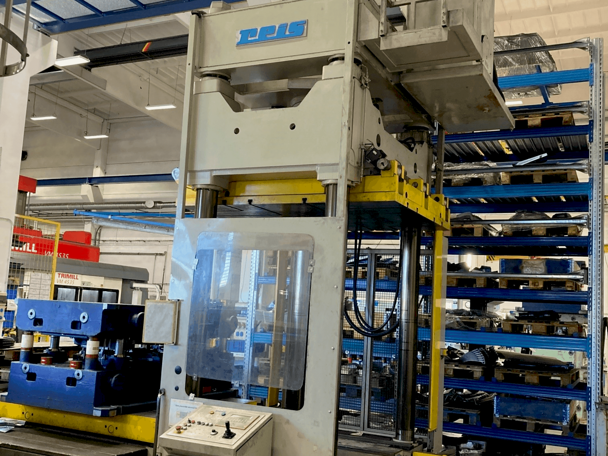 Makine Reis TUS 160-200 - Önden görünüm