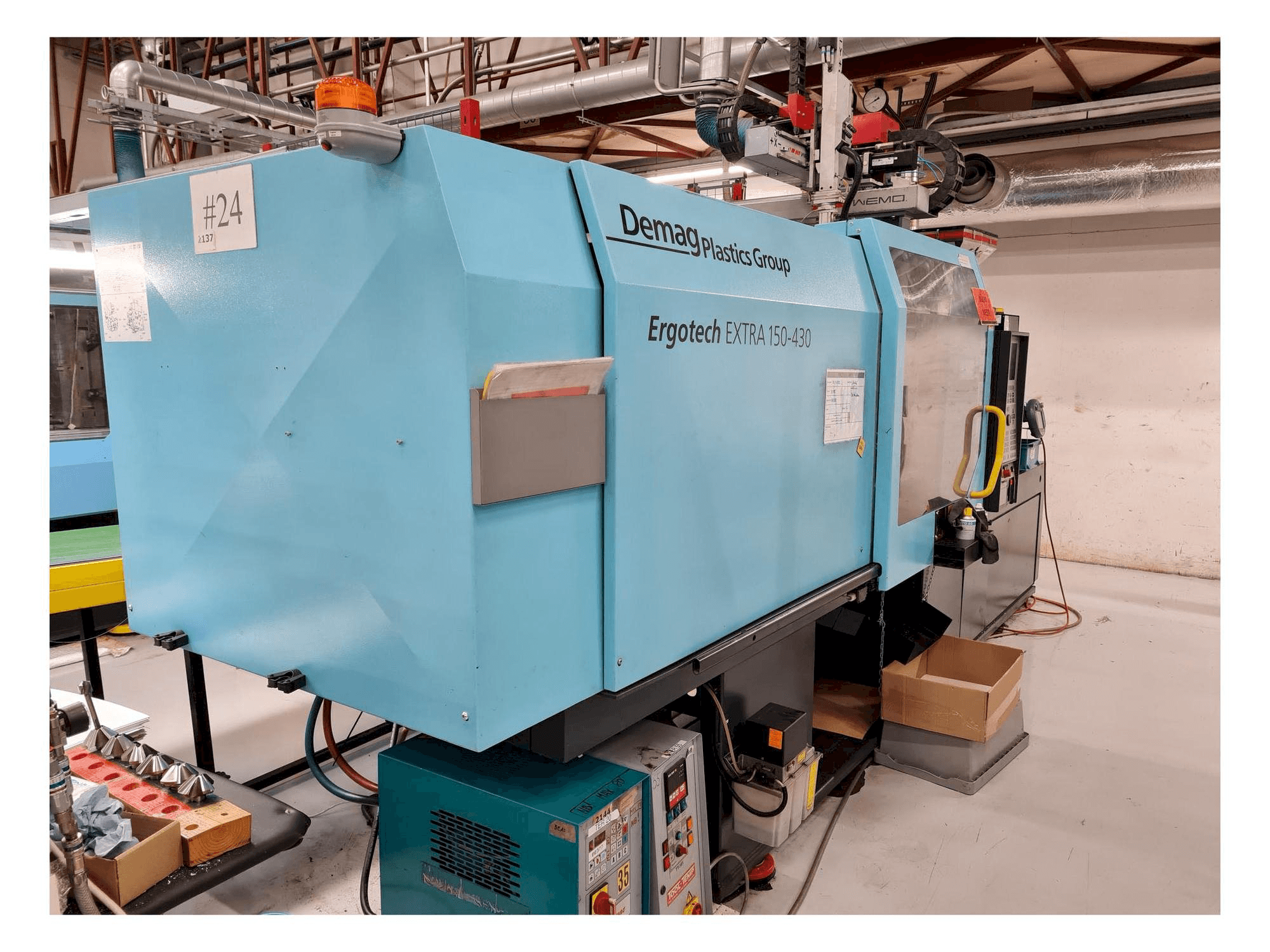 Makine DEMAG Ergotech EXTRA 150-430 - Önden görünüm