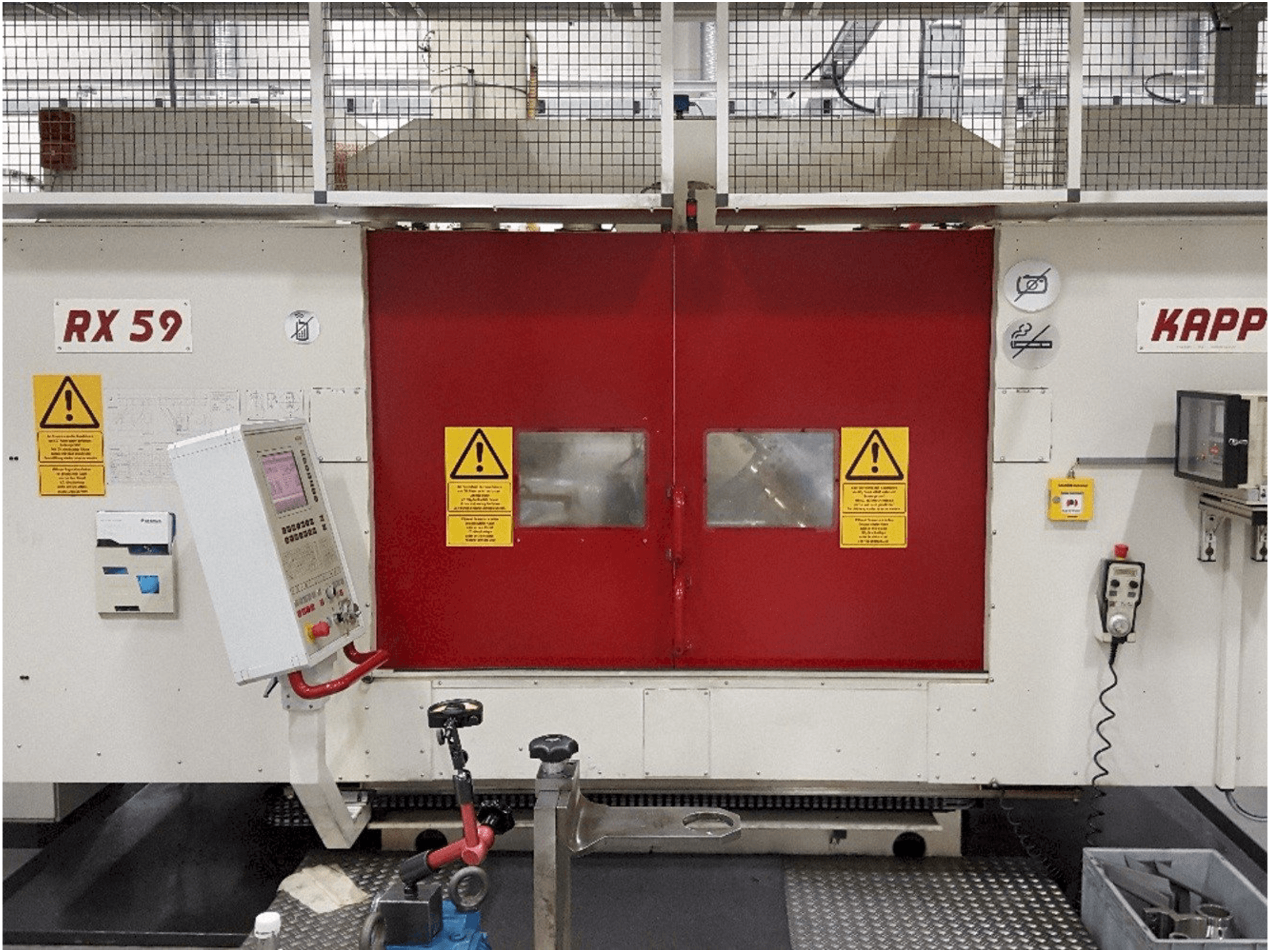 Makine Kapp RX59 - Önden görünüm