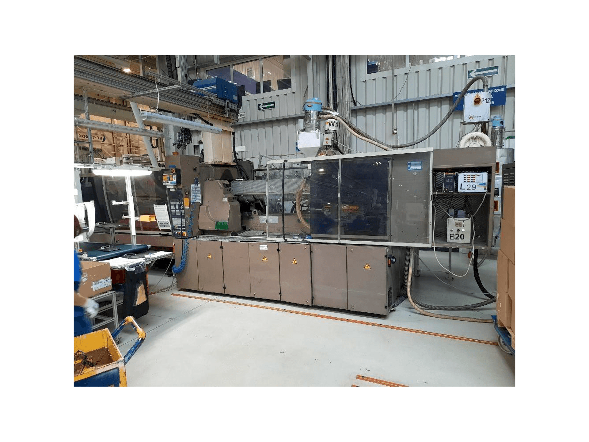 Makine ENGEL ES 2550/400HL - Önden görünüm