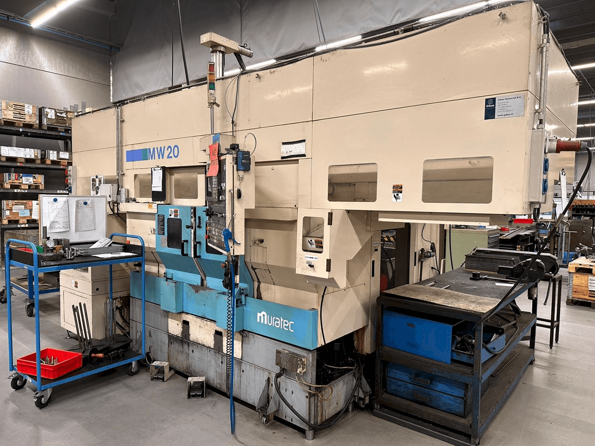 Makine Muratec MW20 - Önden görünüm