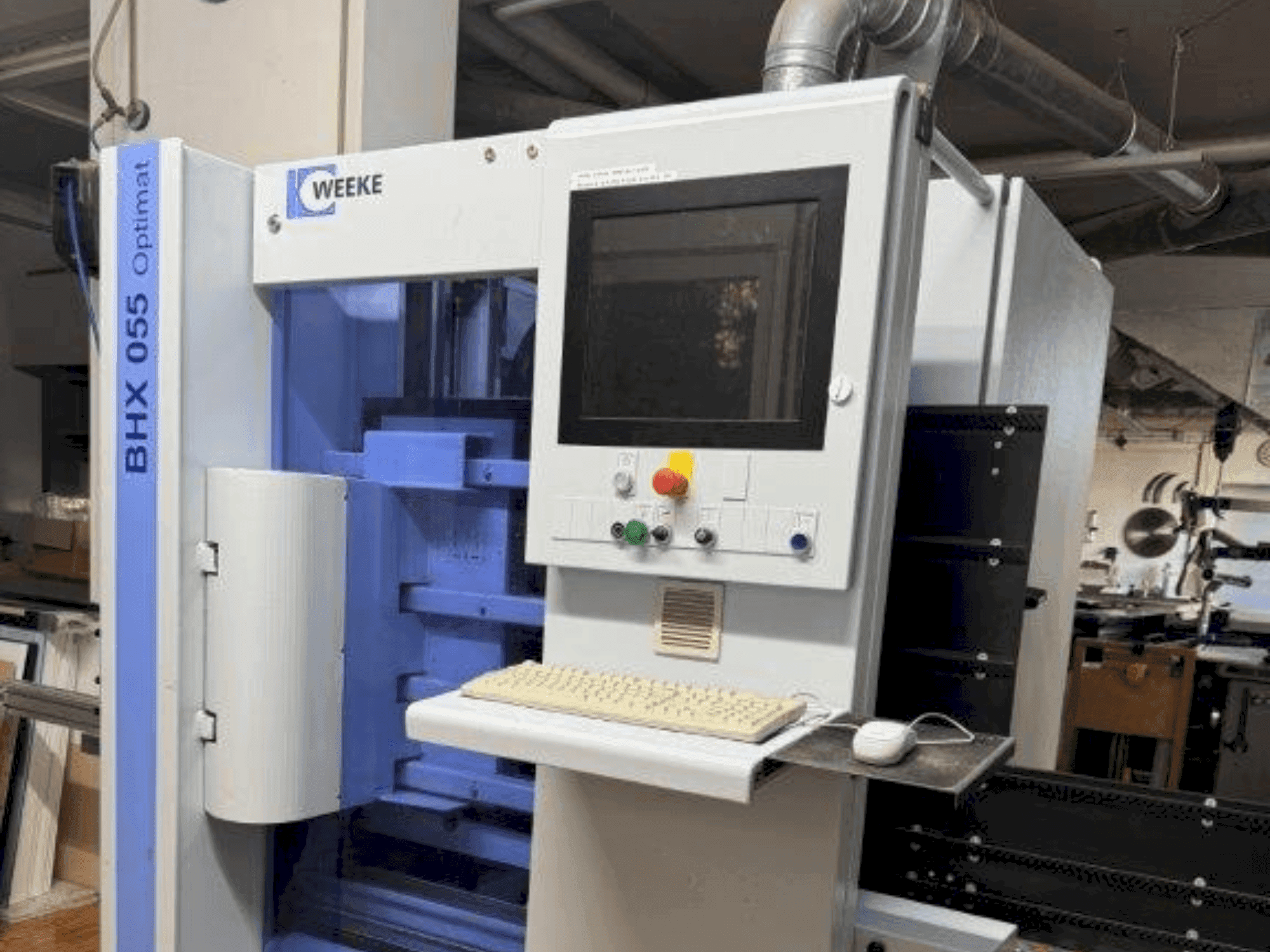 Makine HOMAG WEEKE BHX 055 - Önden görünüm