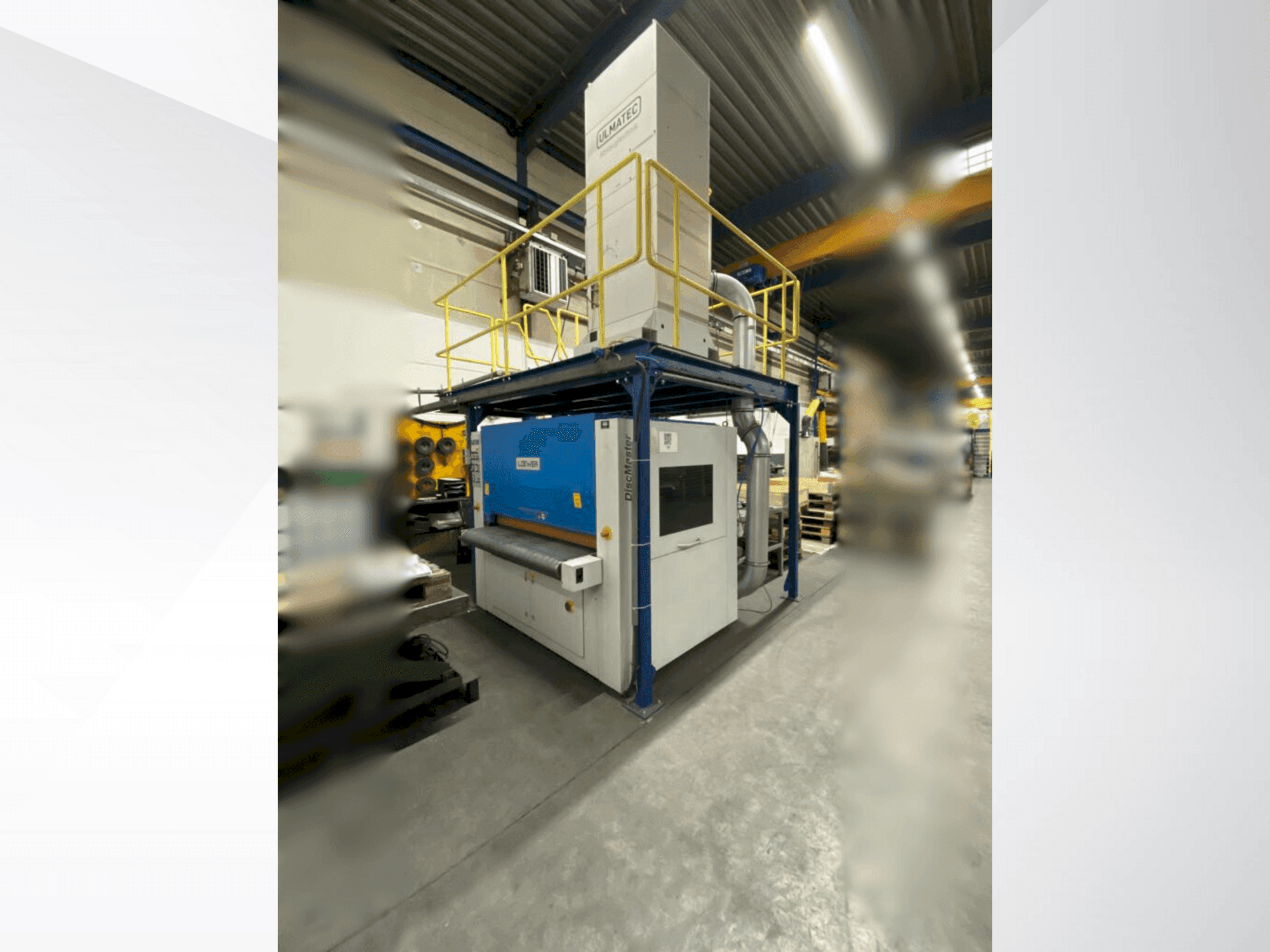 Makine LOEWER DiscMaster 6TD-1500 - Önden görünüm