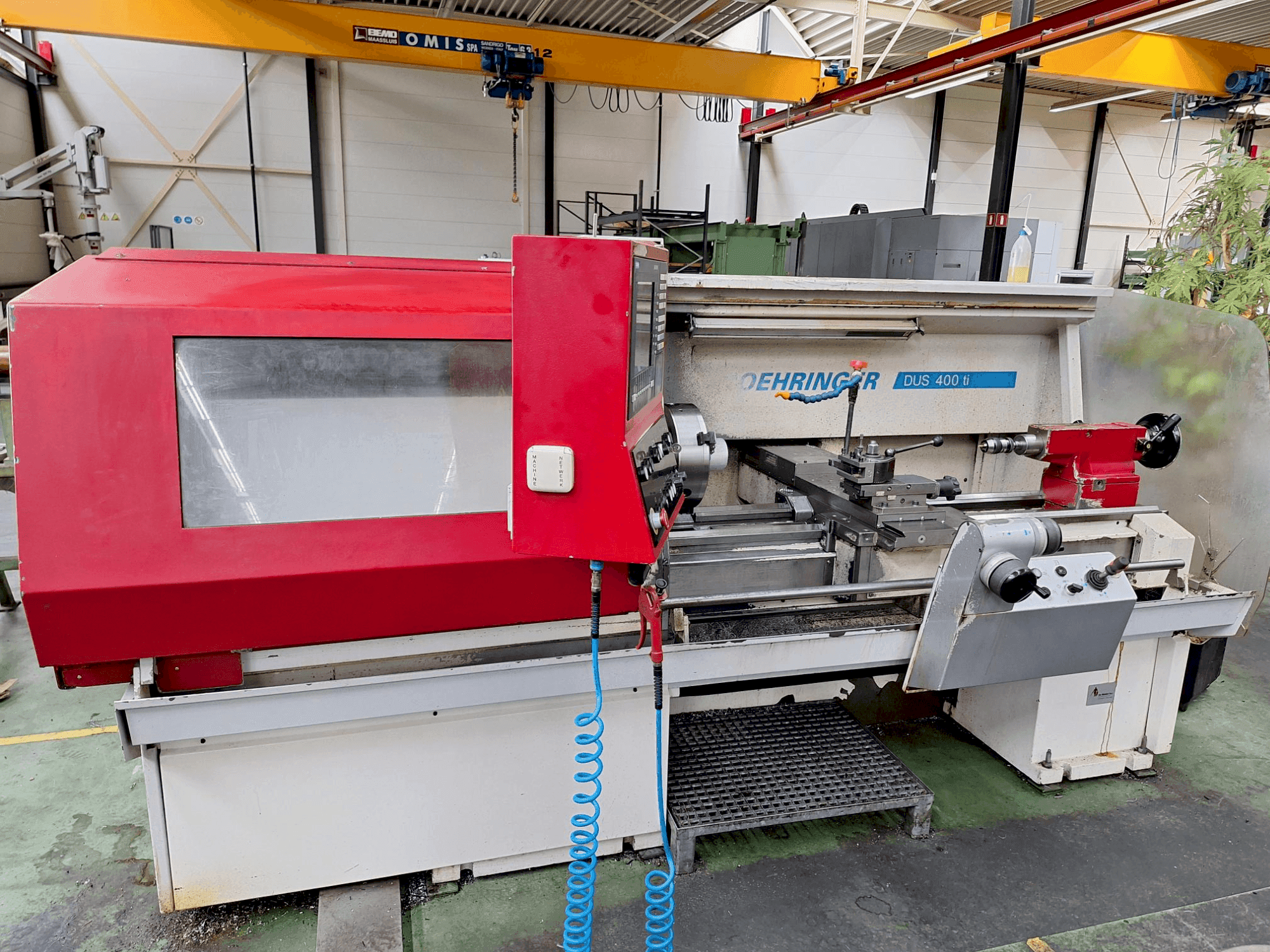 Makine BOEHRINGER DUS 400 ti - Önden görünüm