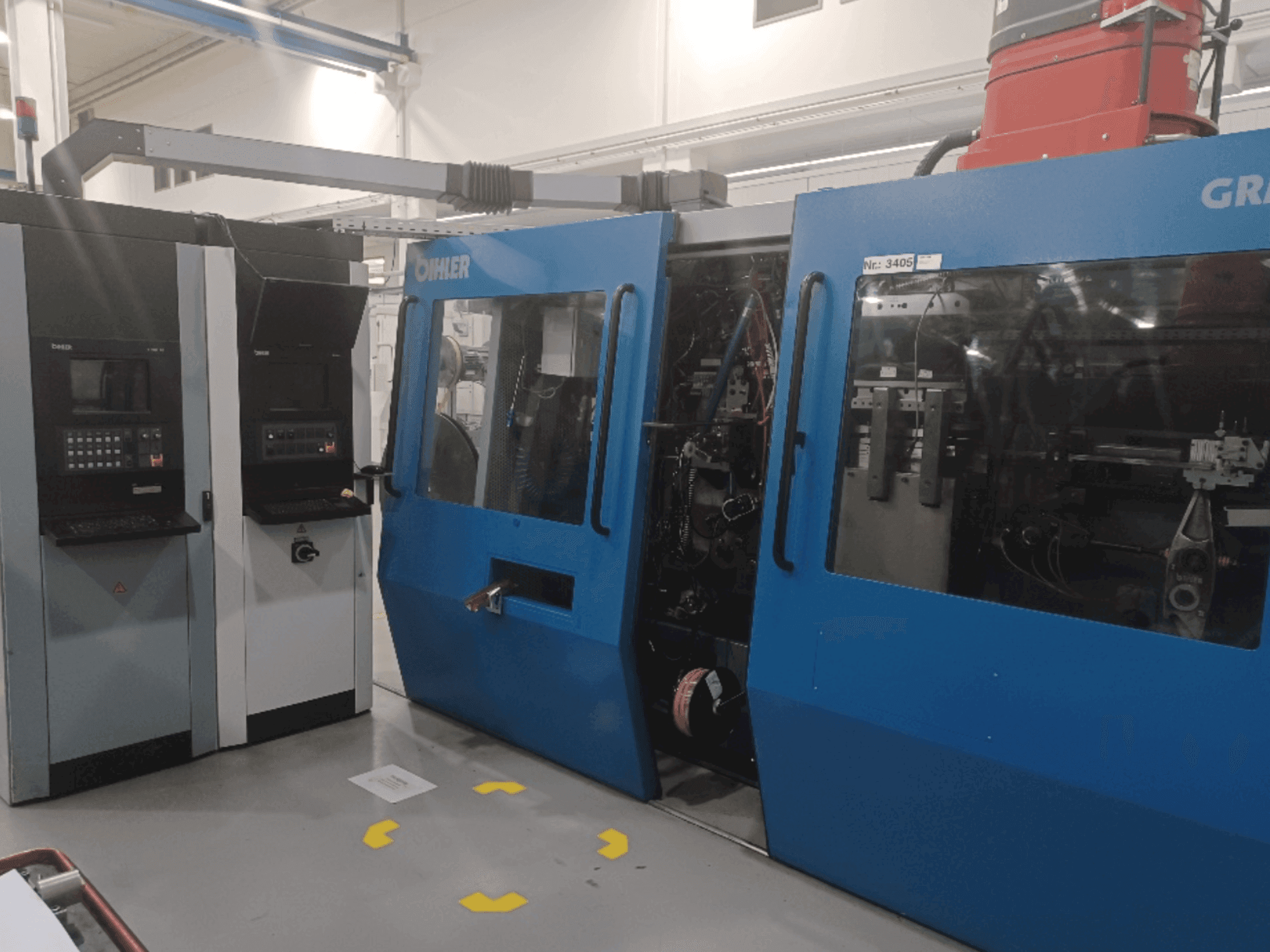 Makine Bihler GRM 80E - Önden görünüm