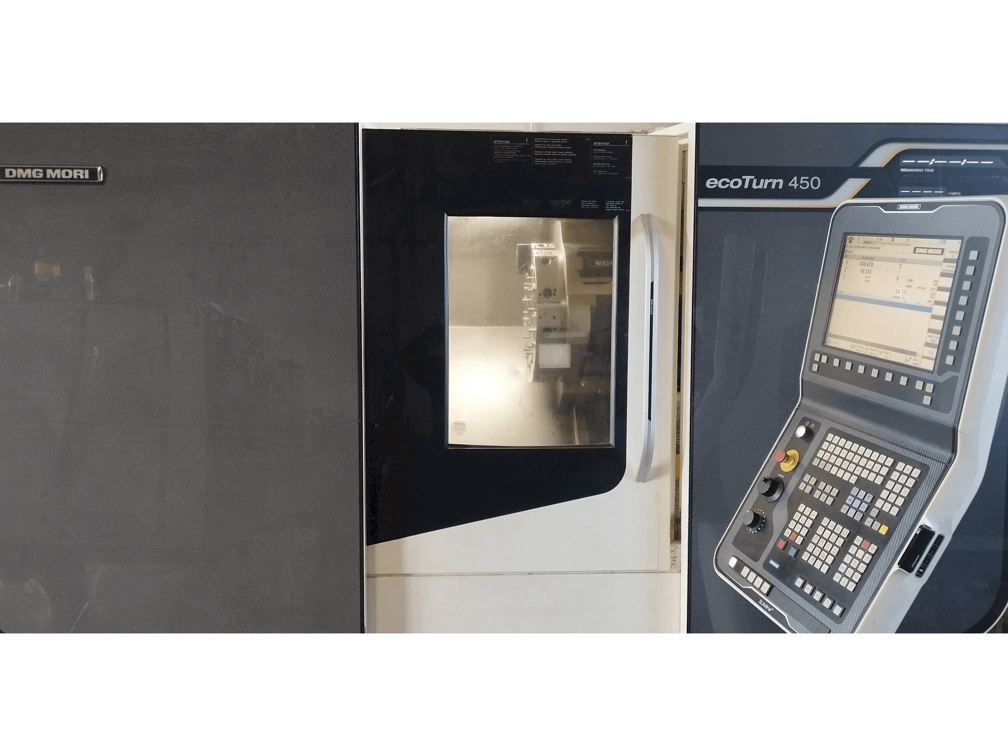 Makine DMG MORI EcoTurn 450 - Önden görünüm