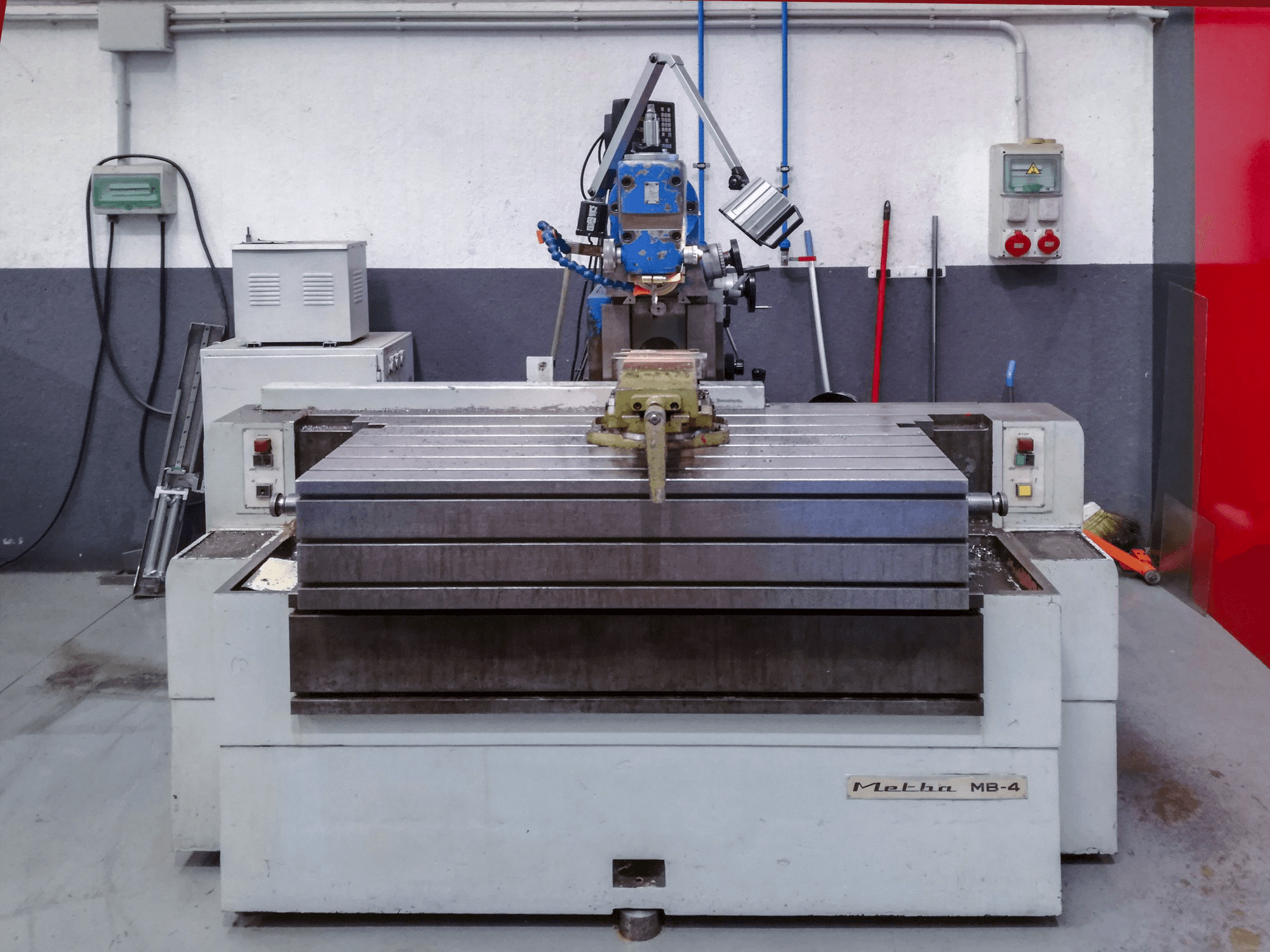 Makine Metba - Önden görünüm MB-4