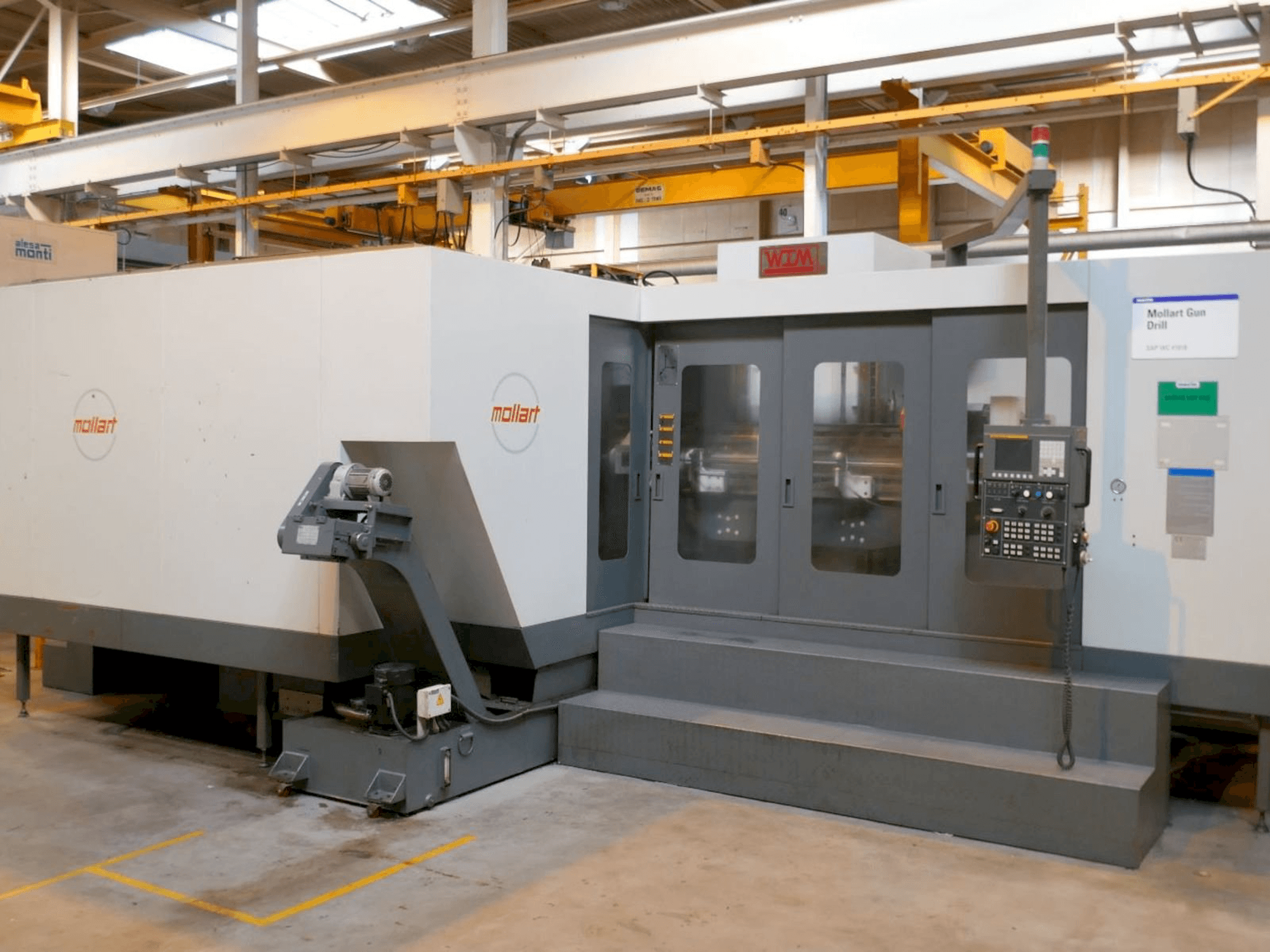 Makine MOLLART MATRIX DHD1510-18S - Önden görünüm