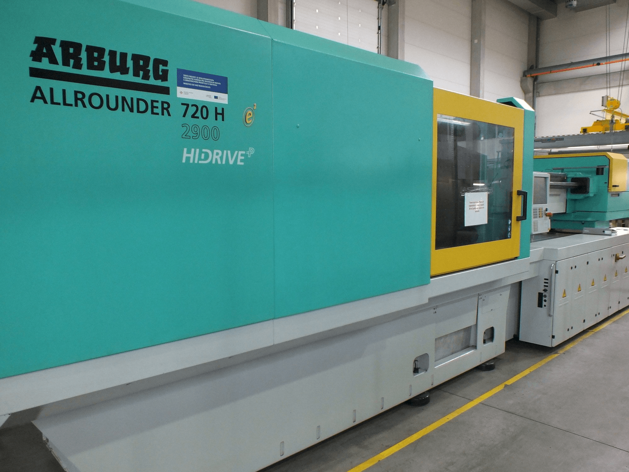Makine Arburg Allrounder H 2900-3200 Packaging - Önden görünüm