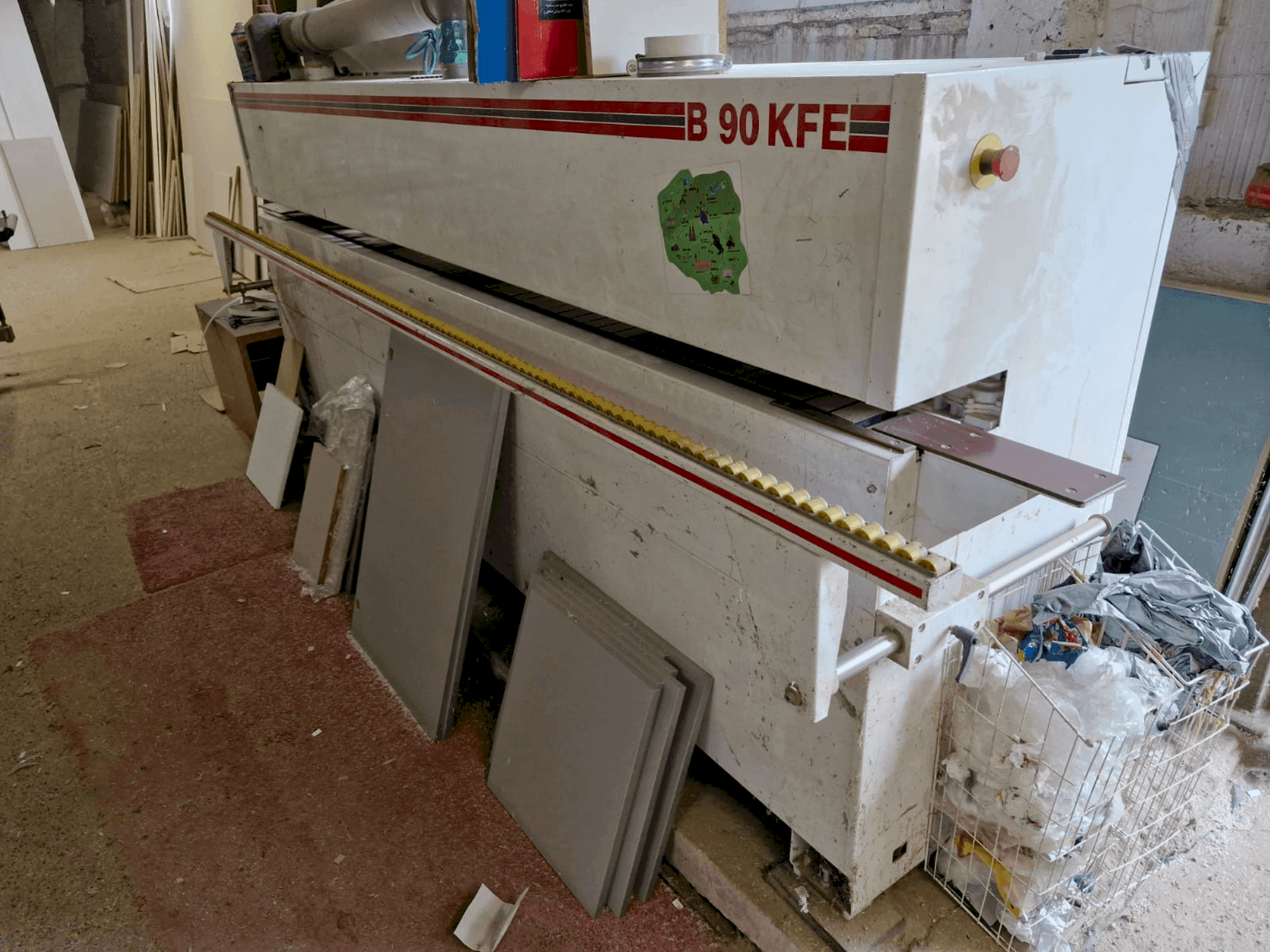 Makine LANGE B 90 KFE - Önden görünüm