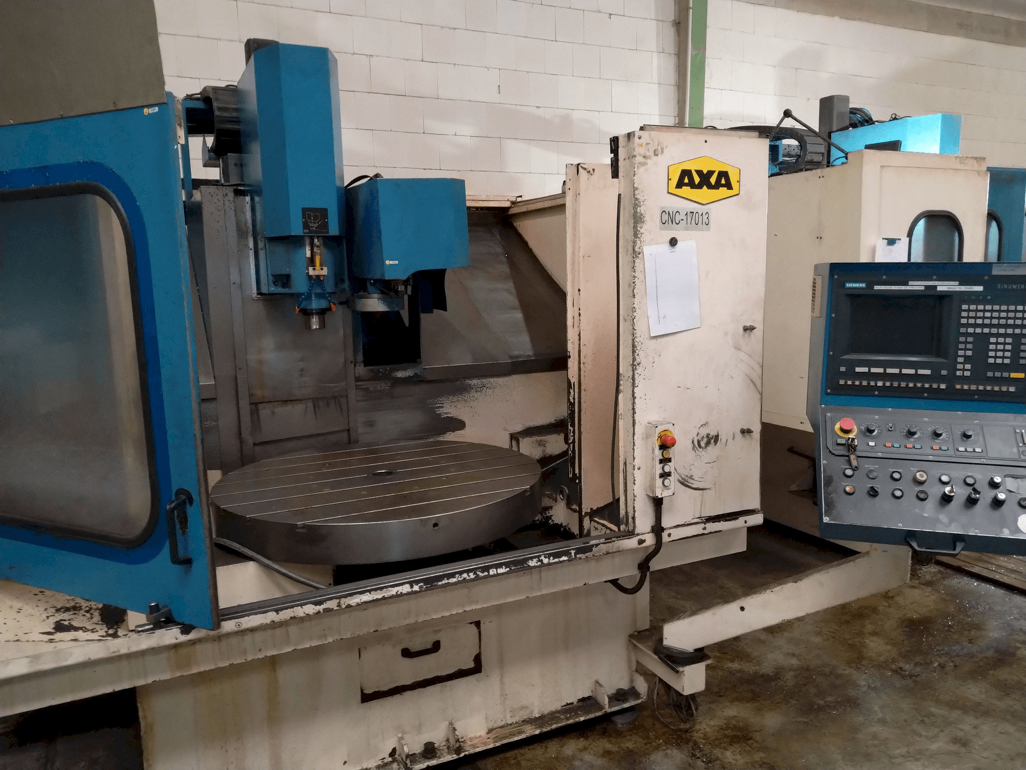 Makine AXA VSC2 MS/80 - Önden görünüm