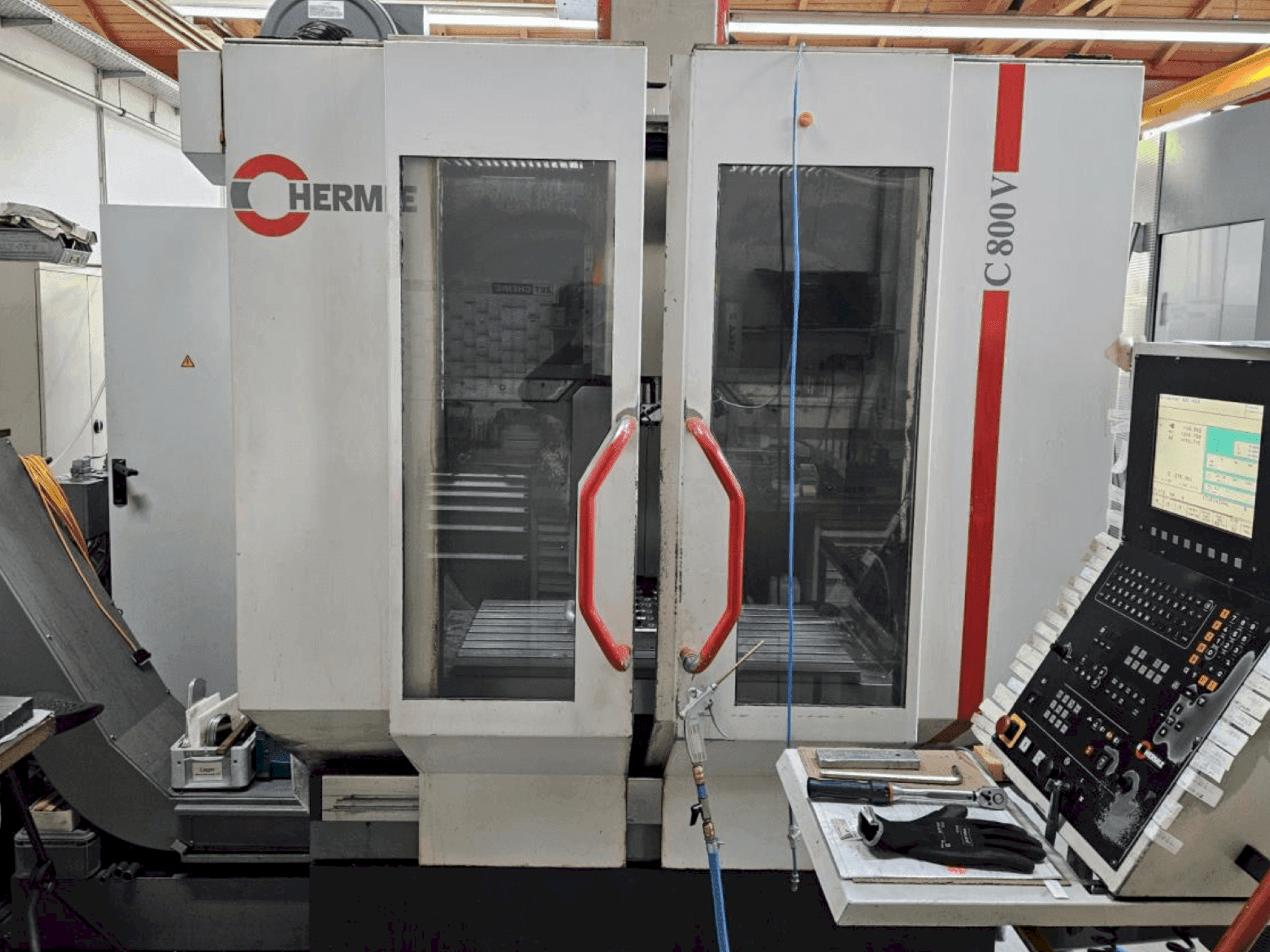 Makine HERMLE C 800 V - Önden görünüm