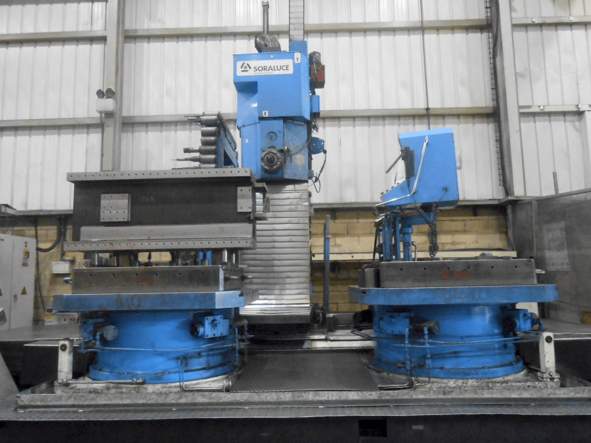 Makine Soraluce CMH-100 - Önden görünüm