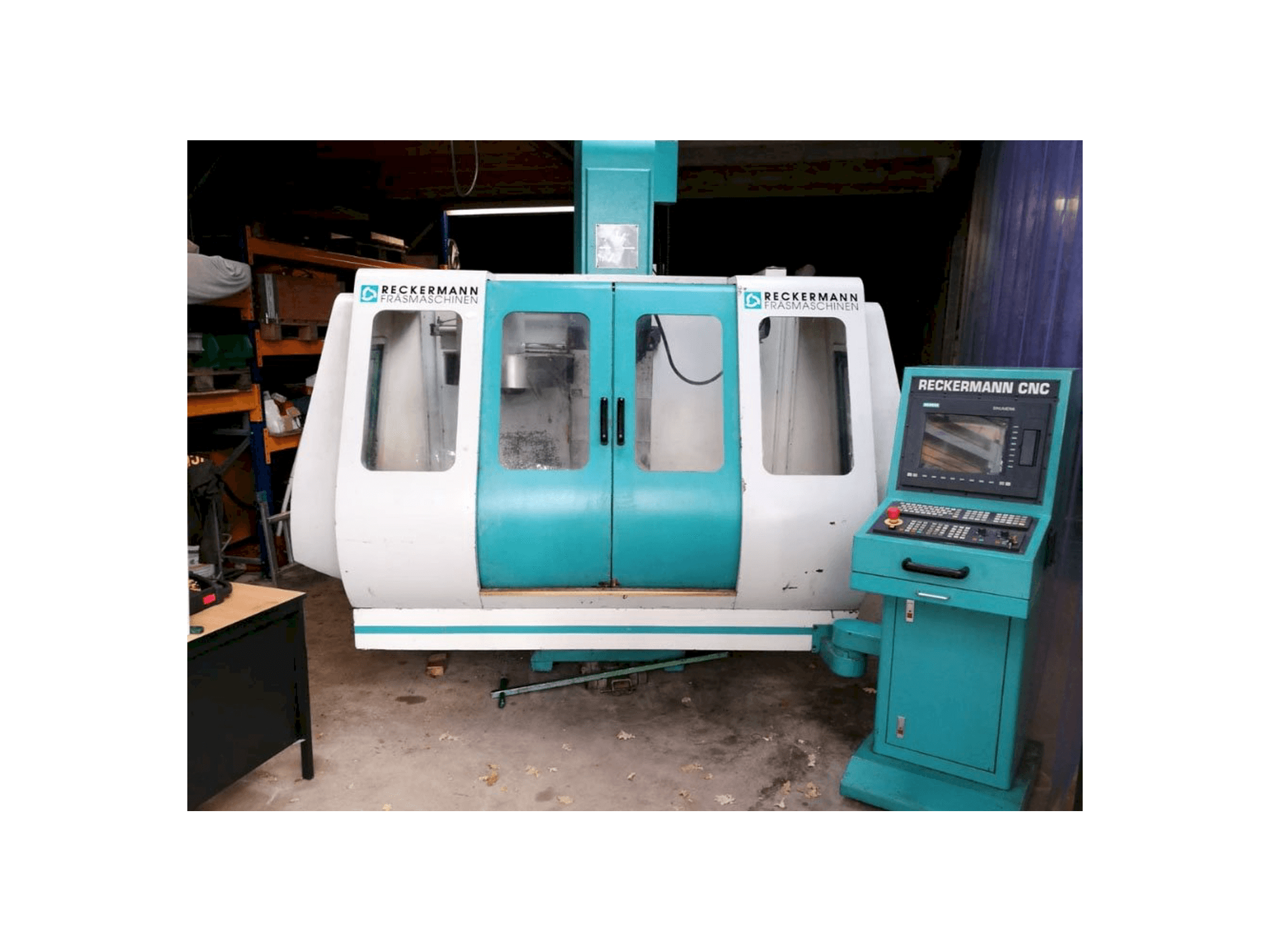 Makine RECKERMANN - Önden görünüm VMC 850