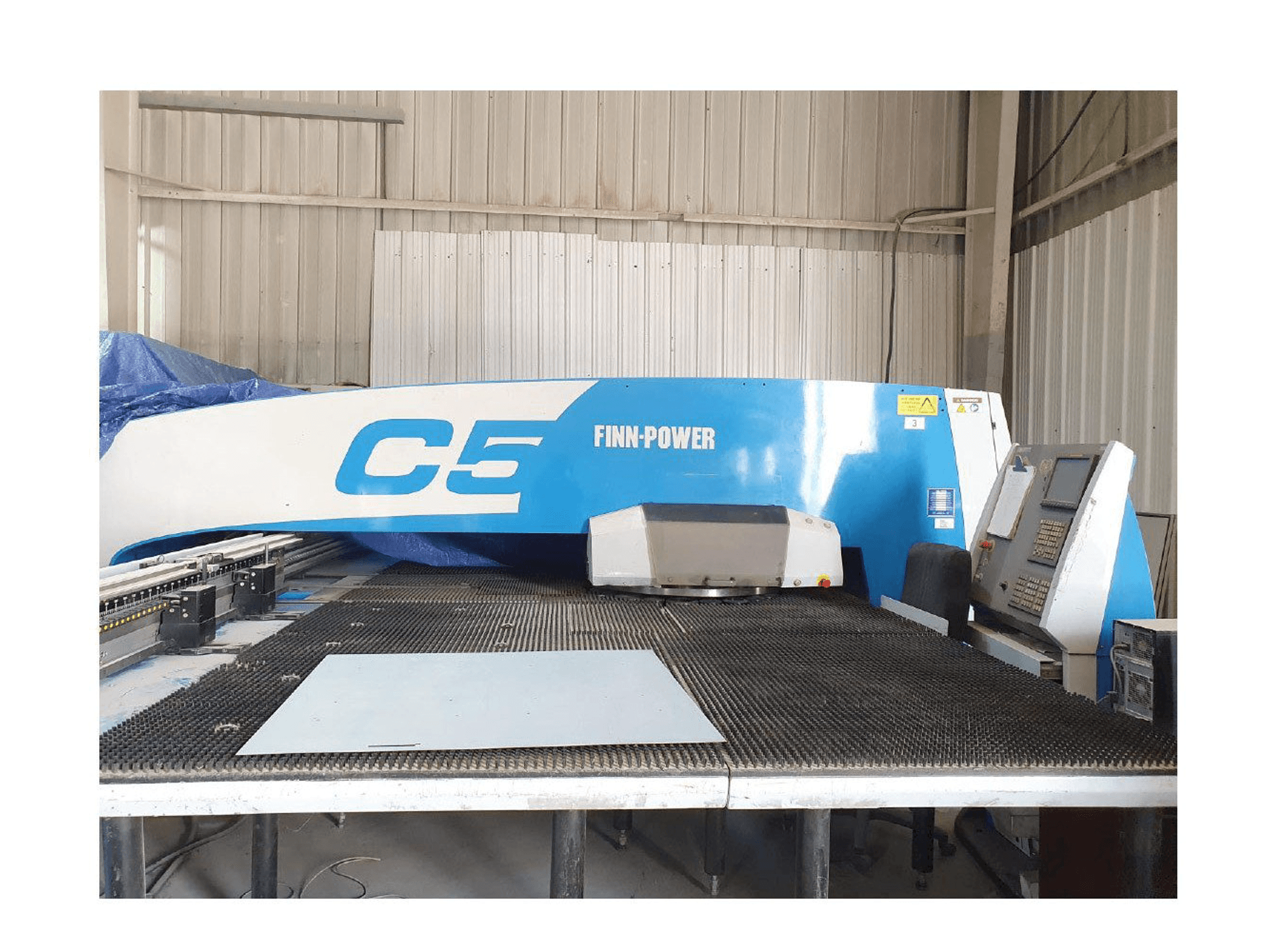 Makine Finn-Power C5 - Önden görünüm