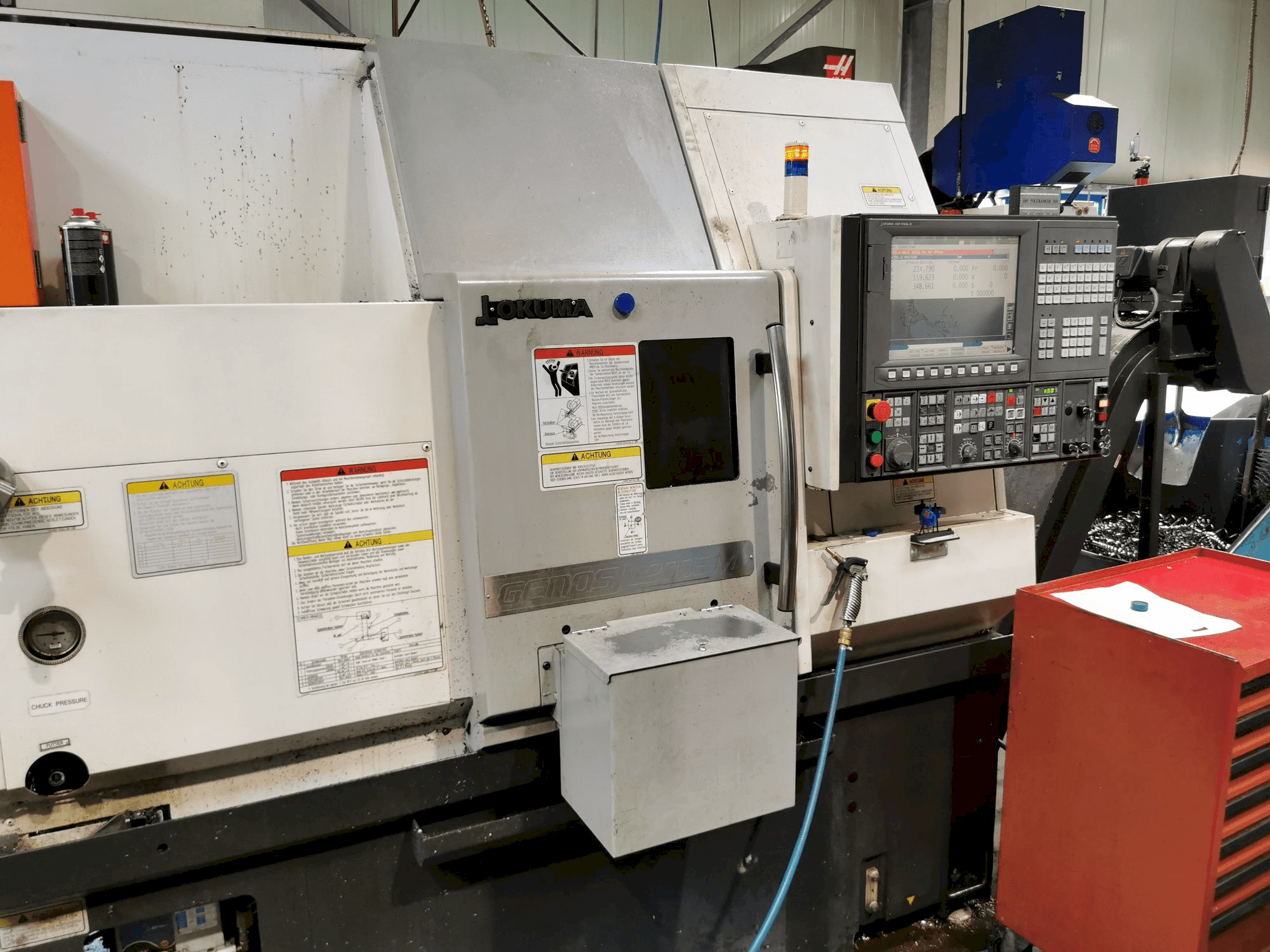 Makine Okuma GENOS L200E-MY - Önden görünüm