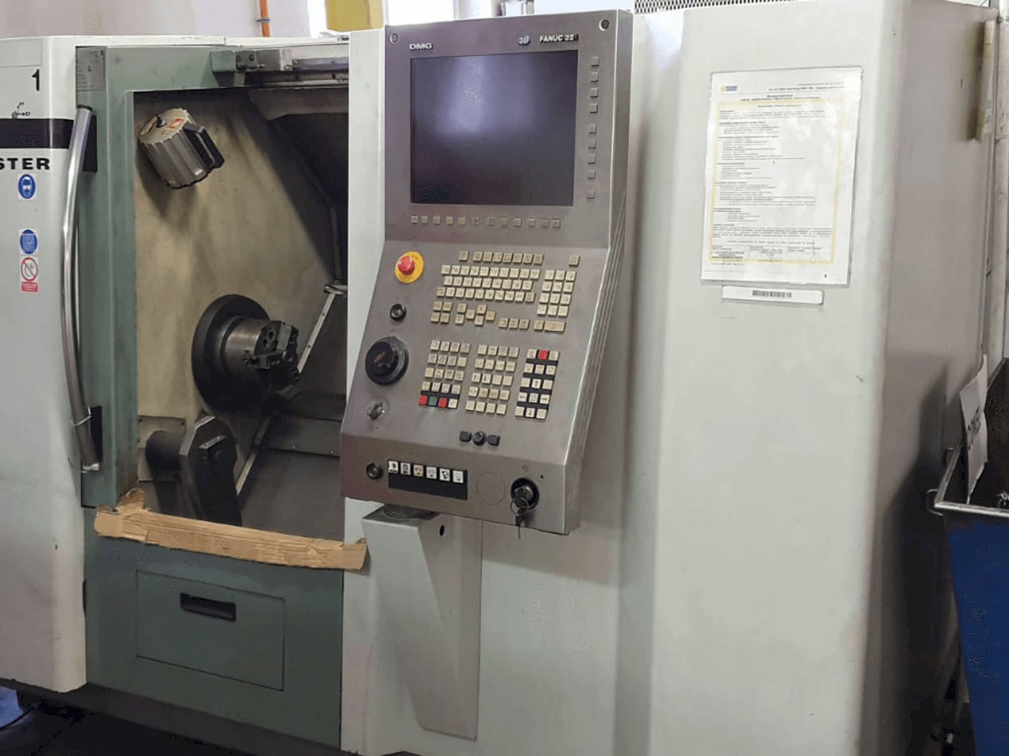 Makine Gildemeister CTX 210 - Önden görünüm