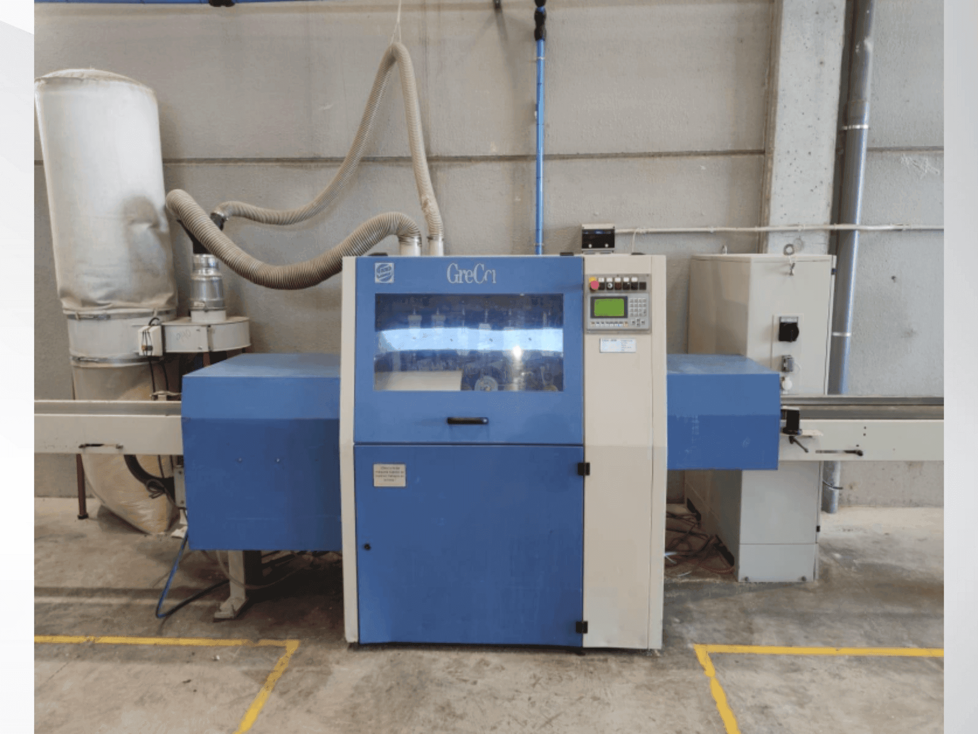 Makine Grecon Dimter OptiCut 204 R - Önden görünüm