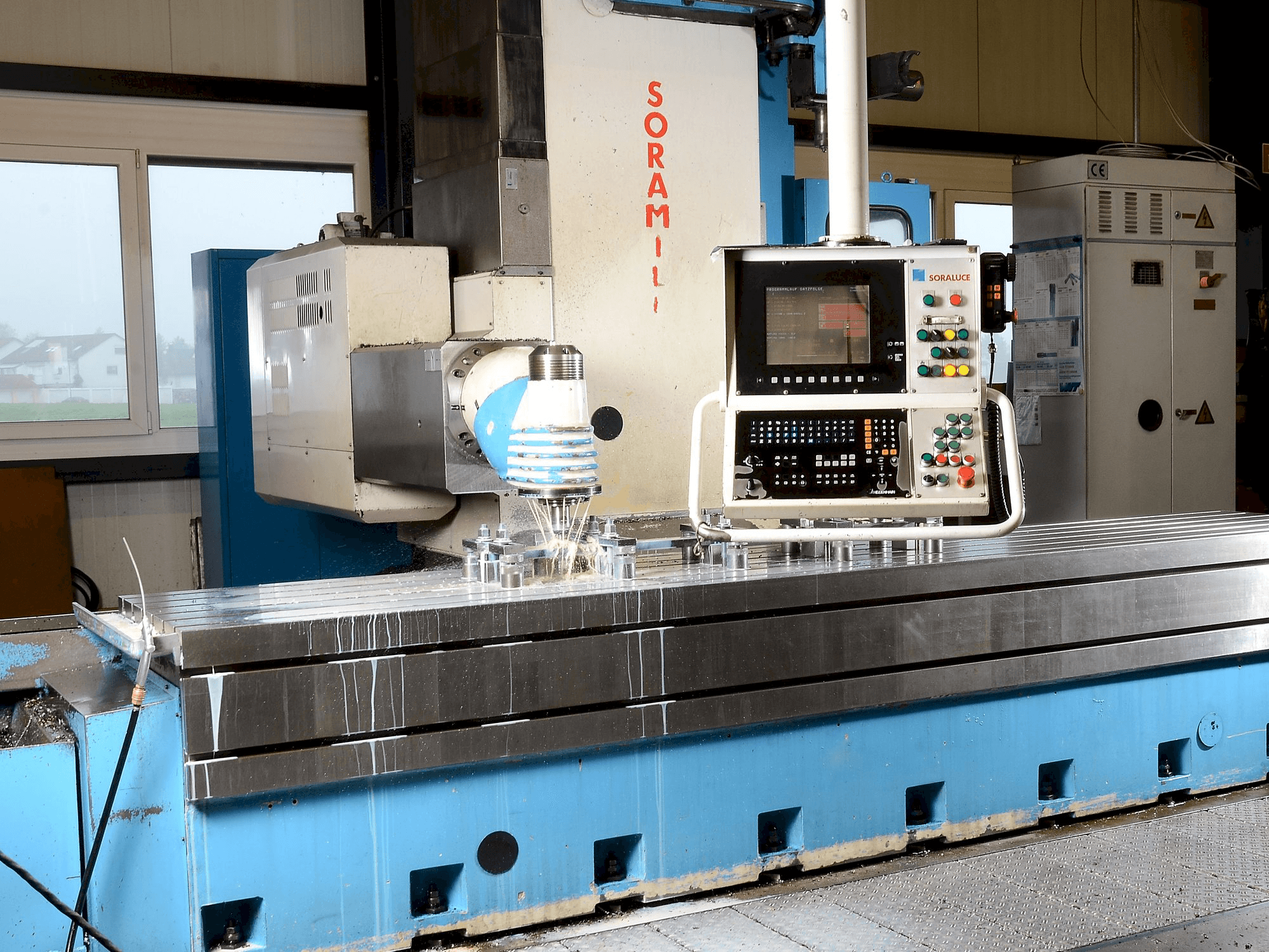 Makine Soraluce Soramill SL 4000 - Önden görünüm