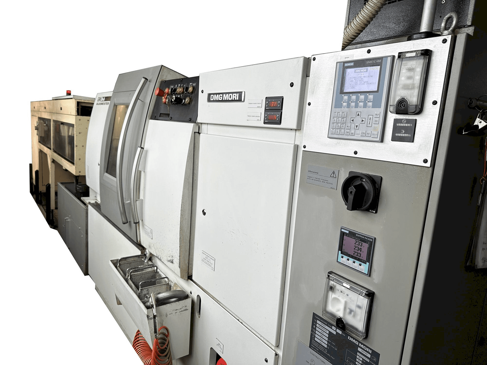 Makine DMG MORI GILDEMEISTER GM 16-6AC - Önden görünüm