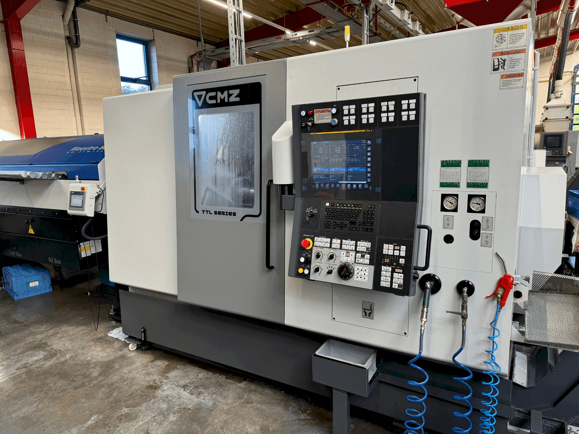 Makine CMZ TTL-66-66-T1Y-T2Y - Önden görünüm