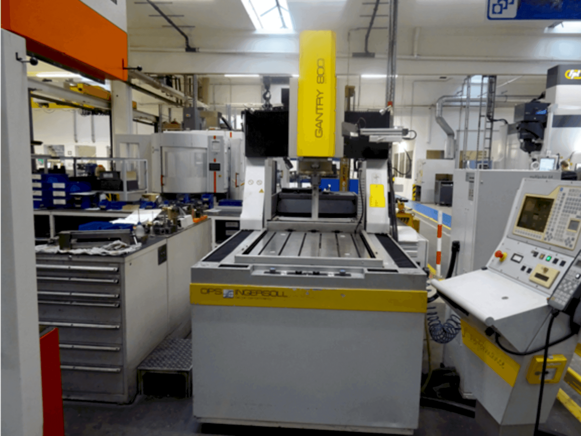 Makine Ingersoll Rand Gantry 800 - Önden görünüm
