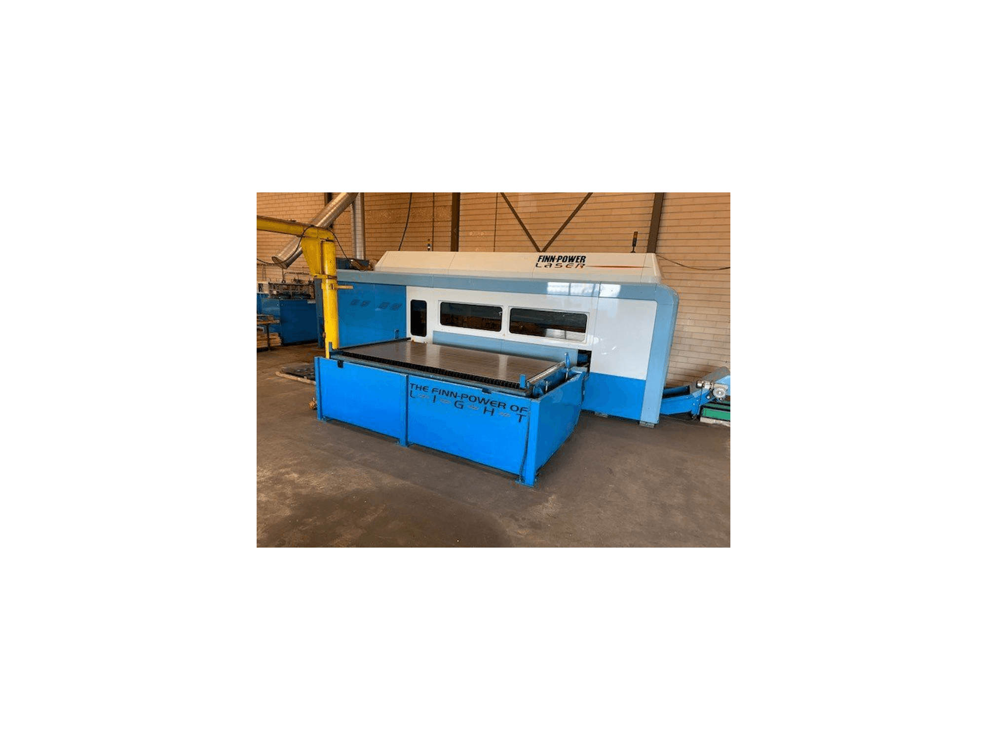 Makine Finn-Power FPL6-BL - Önden görünüm