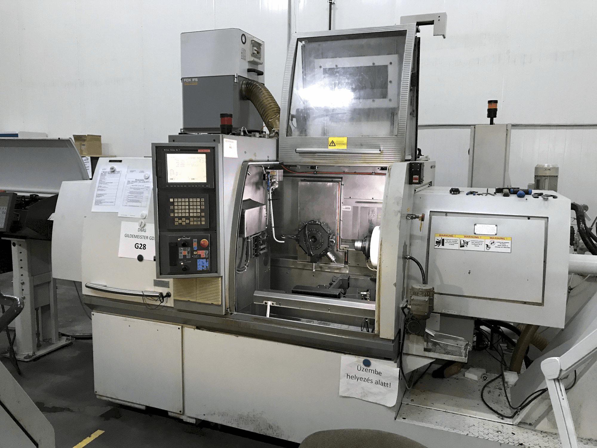 Makine Gildemeister GD32 - Önden görünüm