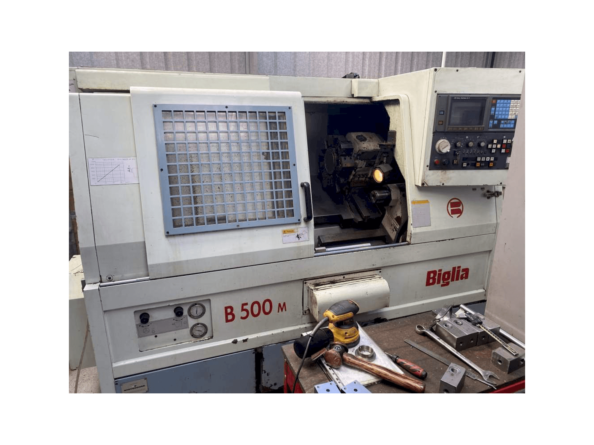 Makine Biglia B 500 M - Önden görünüm