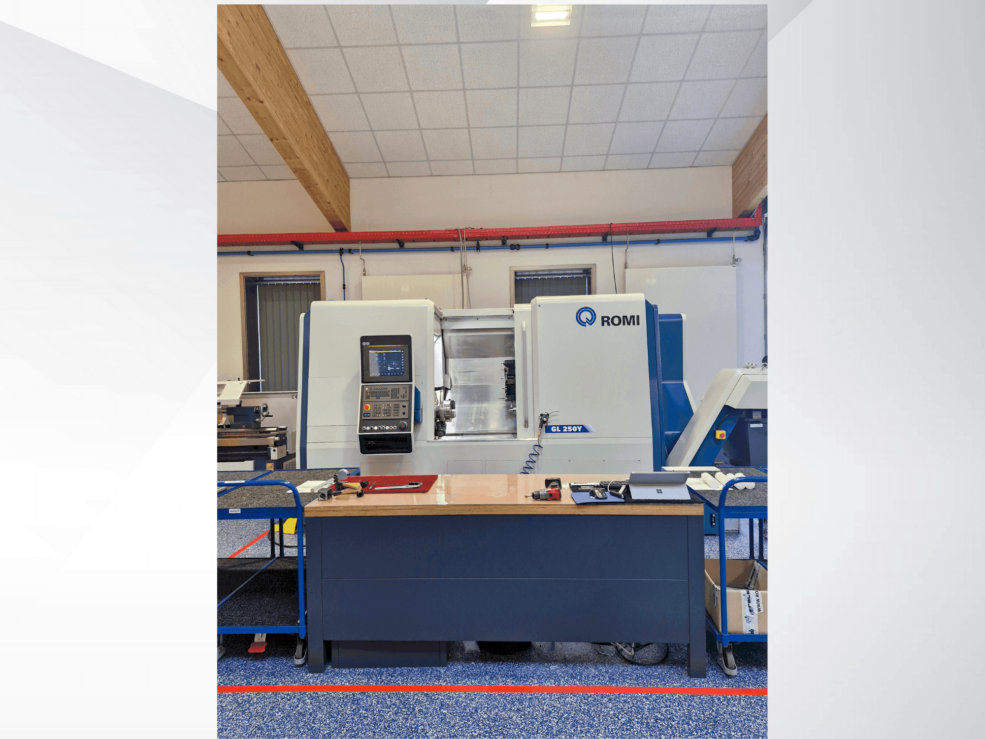 Makine Romi GL 250 - Önden görünüm