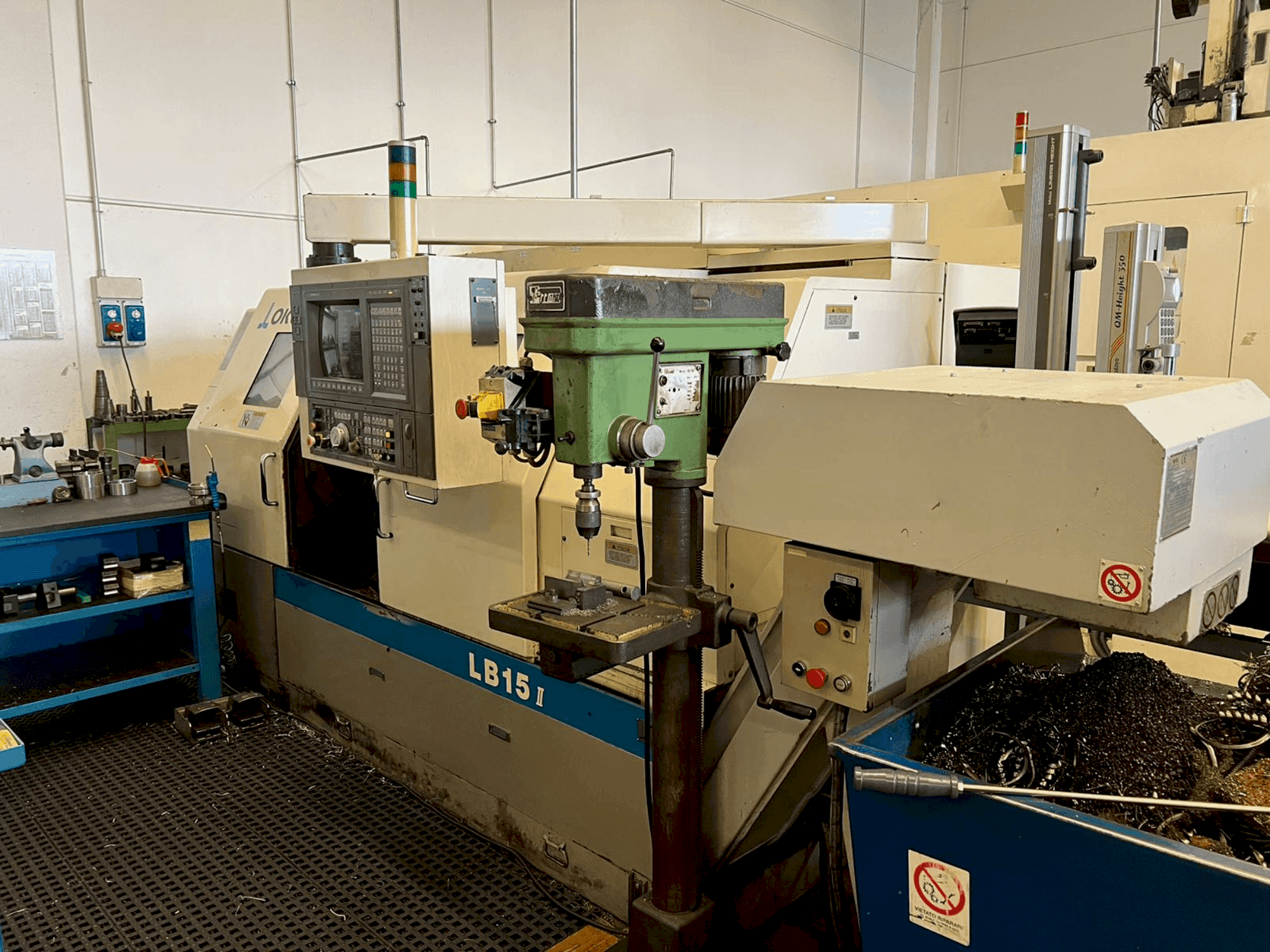 Makine Okuma LB15-II - Önden görünüm