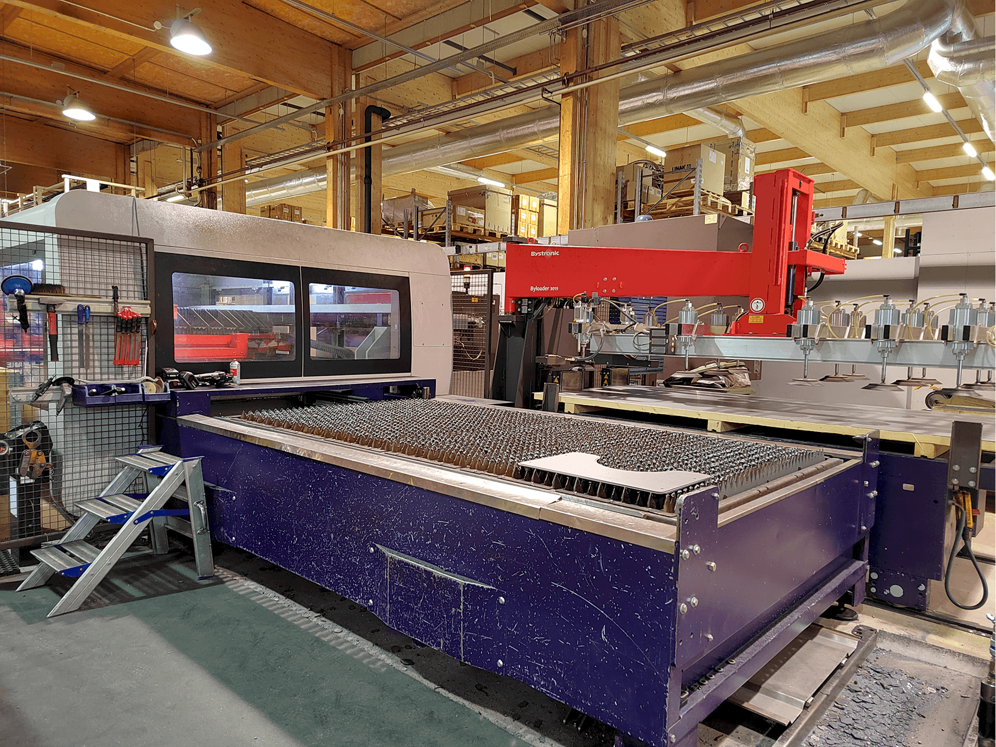 Makine Bystronic BySprint Pro 3015 - Önden görünüm